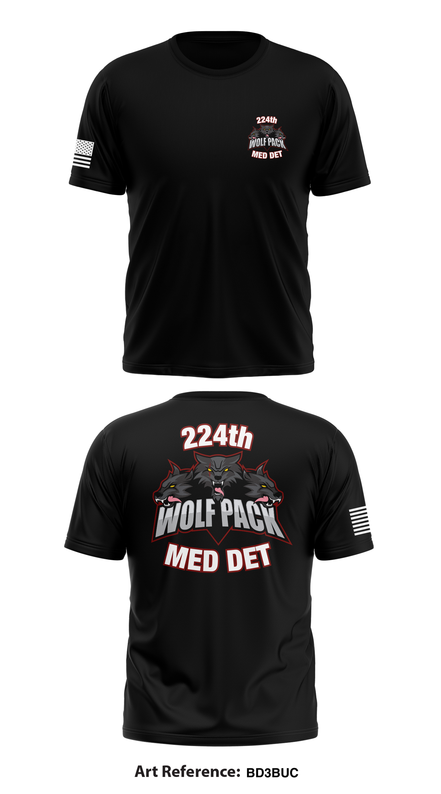 224th Preventive Medicine Det Store 1 Core Men's SS Performance Tee - bd3BUc