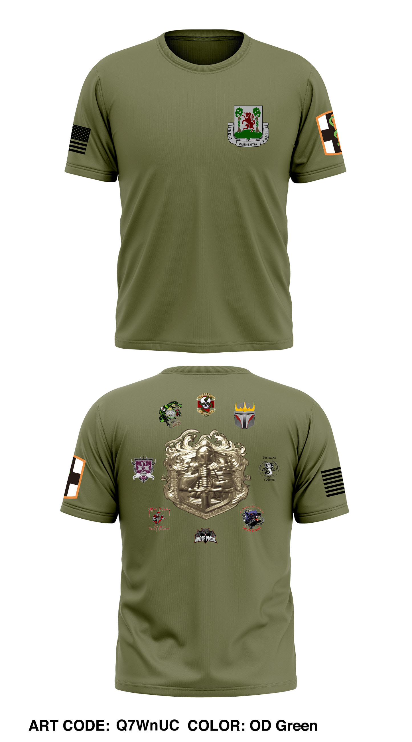 61st MMB Store 1 Core Men's SS Performance Tee - Q7WnUC
