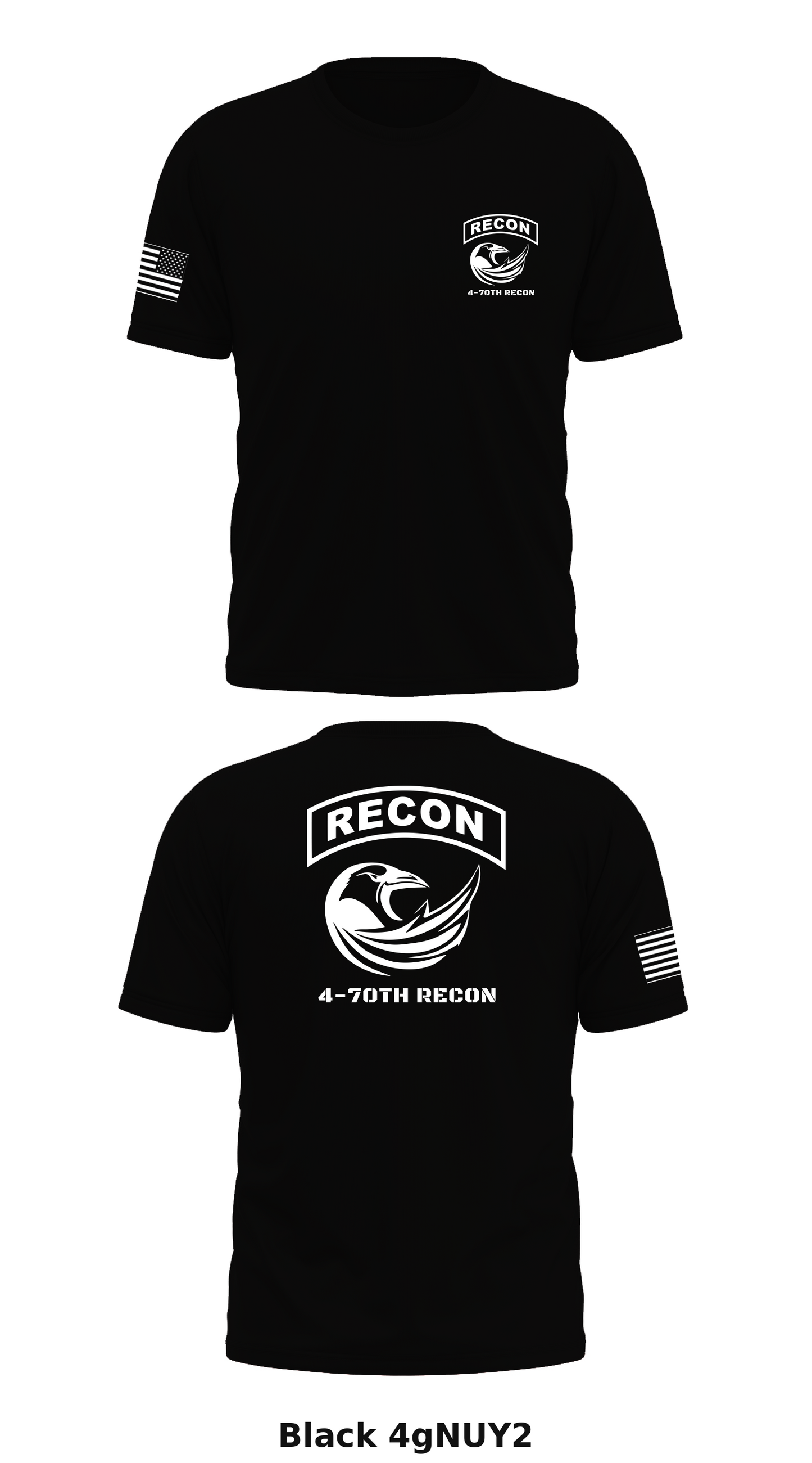 4-70TH RECON Store 1 Core Men's SS Performance Tee - 4gNUY2
