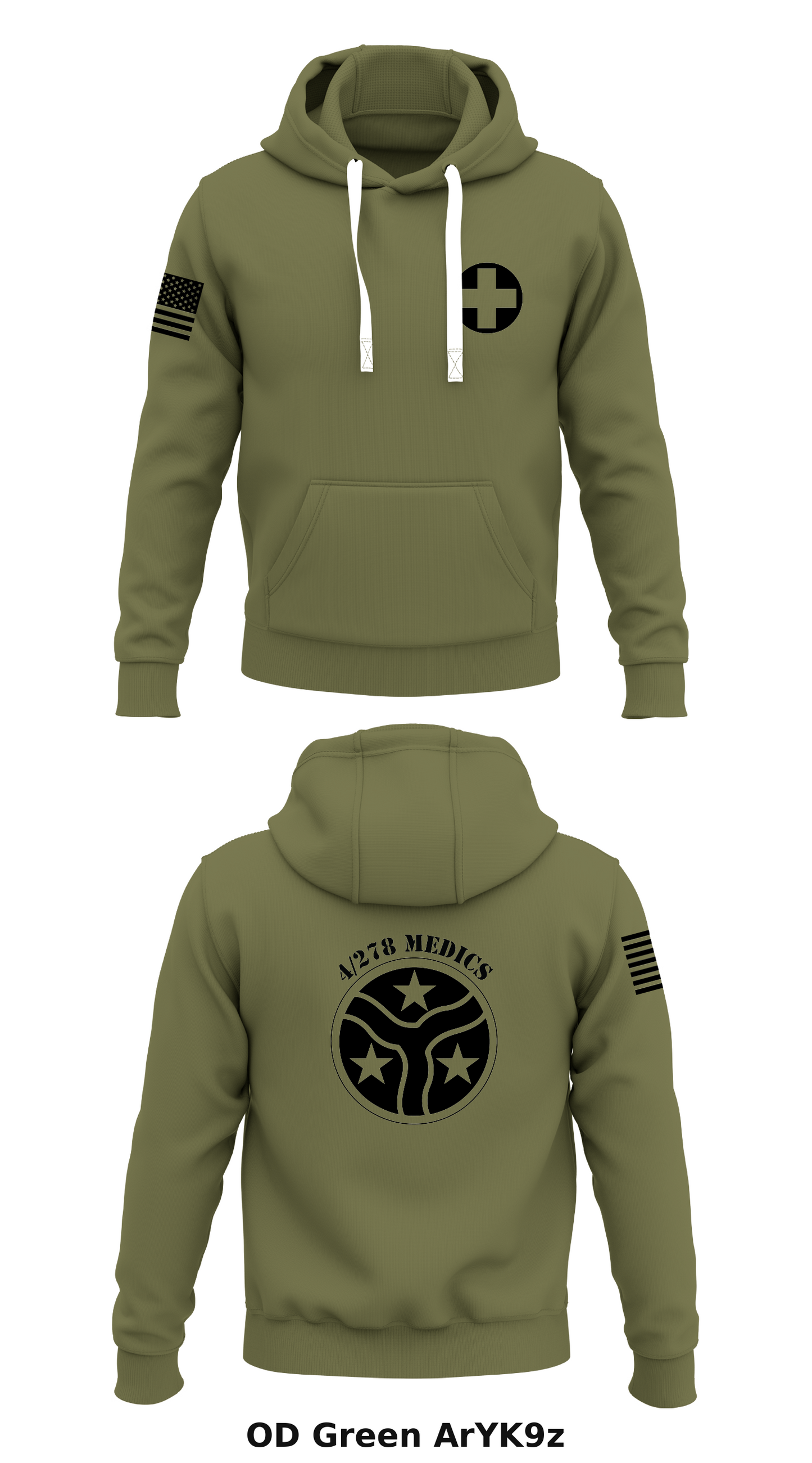 2nd Plt, HHT, 4/278 ACR Store 1 Core Men's Hooded Performance Sweatshirt - ArYK9z