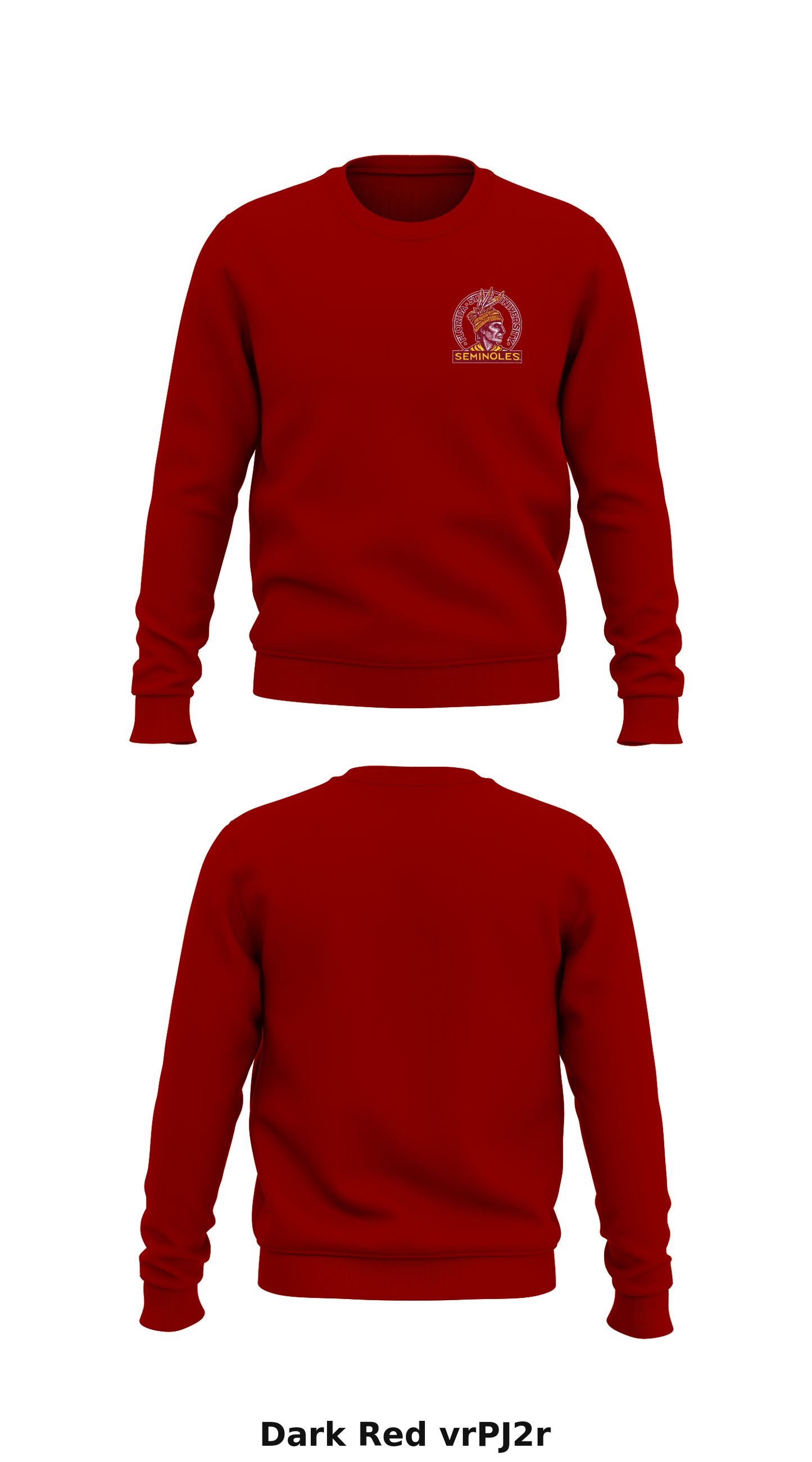 FSU Army ROTC, Seminole BN, 6th B Store 1 Core Men's Crewneck Performance Sweatshirt - vrPJ2r