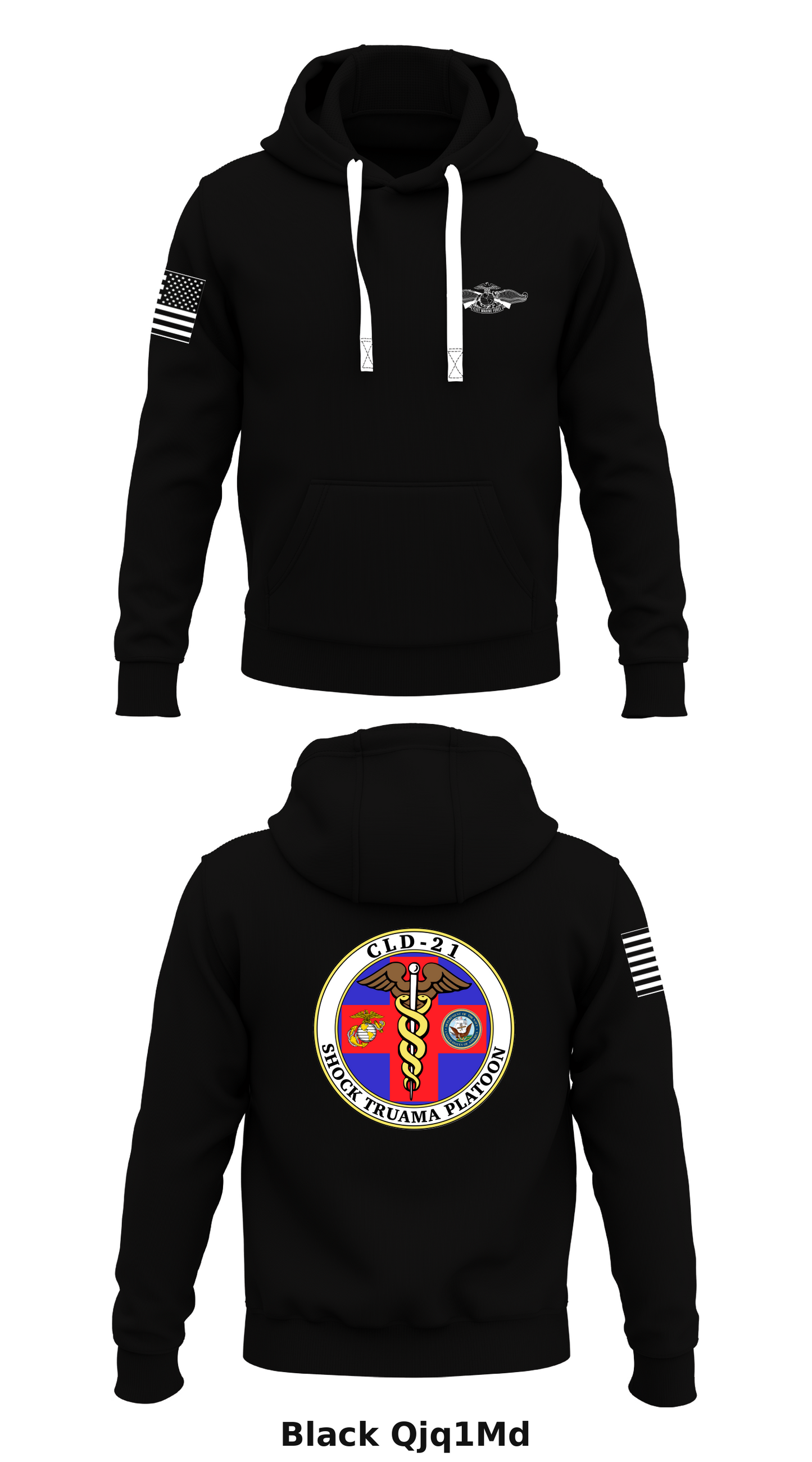 Shock Trauma Platoon Store 1 Core Men's Hooded Performance Sweatshirt - Qjq1Md