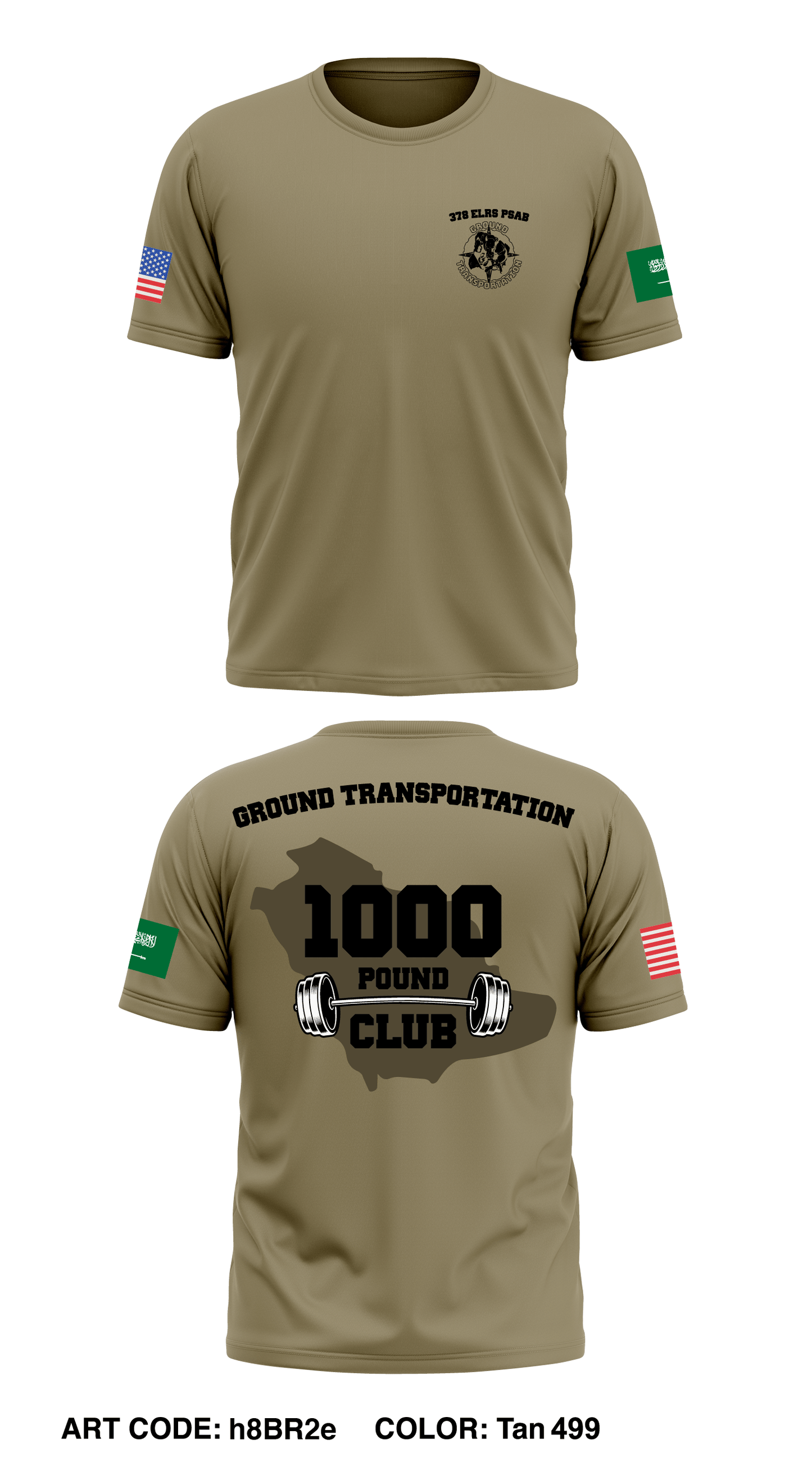 378 ELRS Store 1 Core Men's SS Performance Tee - h8BR2e