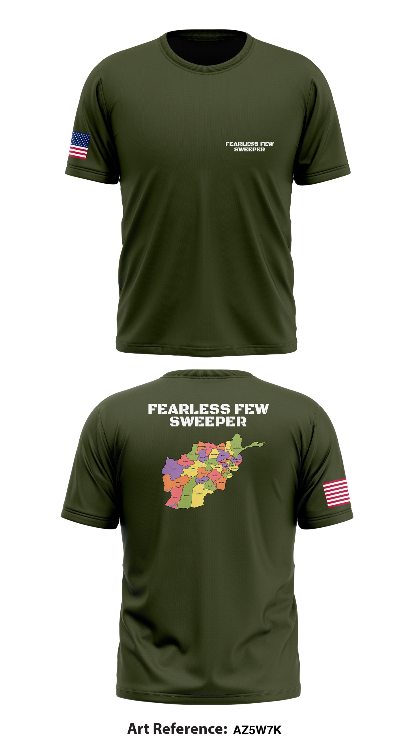 Fearless few sweeper Store 1 Core Men's SS Performance Tee - Az5W7k