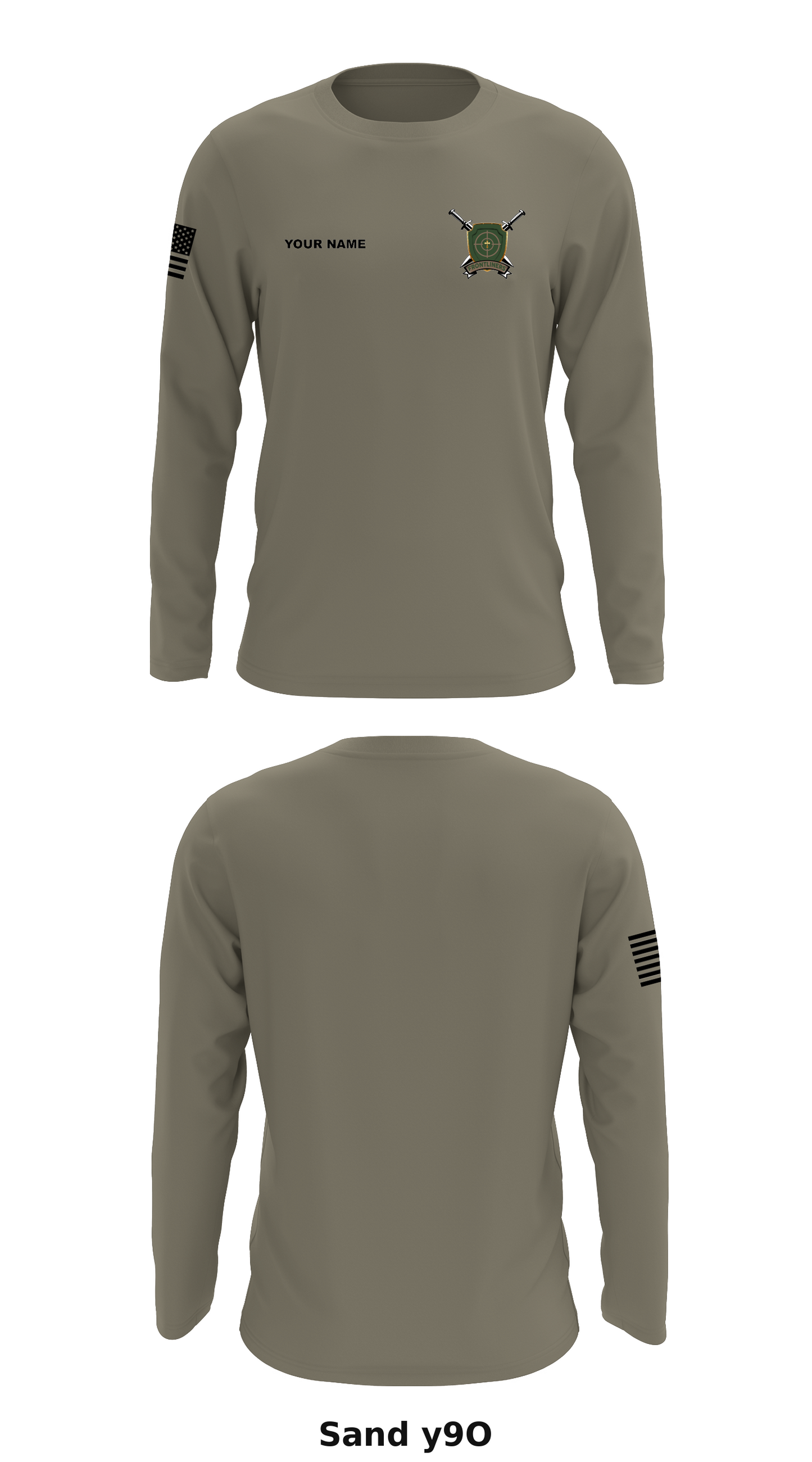 Frontliners Store 1 Core Men's LS Performance Tee - y9O