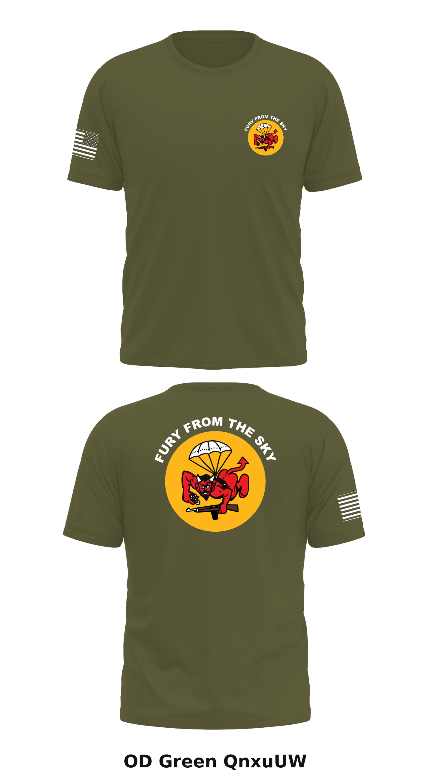 1/508th PIR Store 1 Core Men's SS Performance Tee - QnxuUW