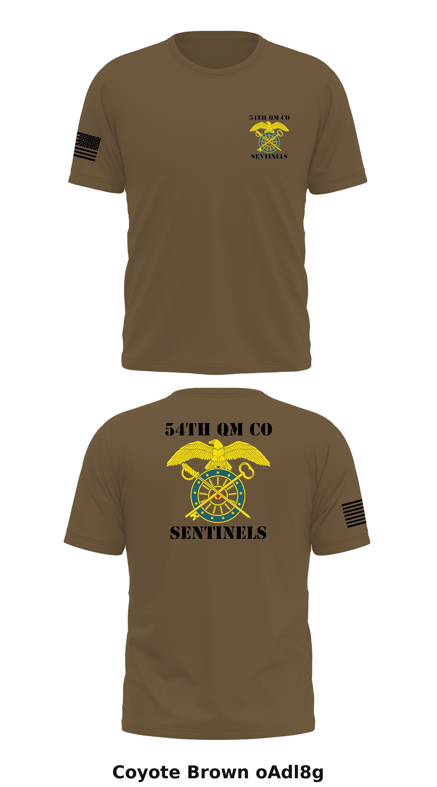 54TH QM CO Sentinels Store 1 Core Men's SS Performance Tee - oAdl8g