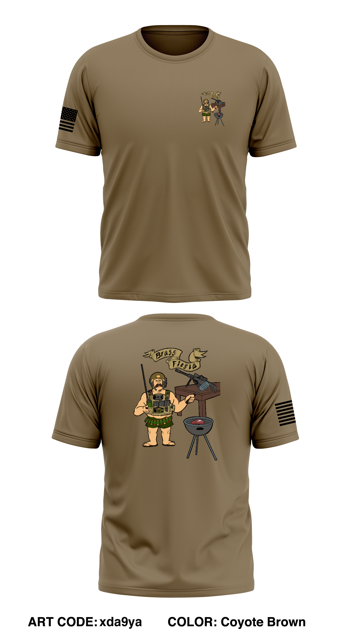 HHC 1/121 in/ 48th bgde Store 1 Core Men's SS Performance Tee - xda9ya