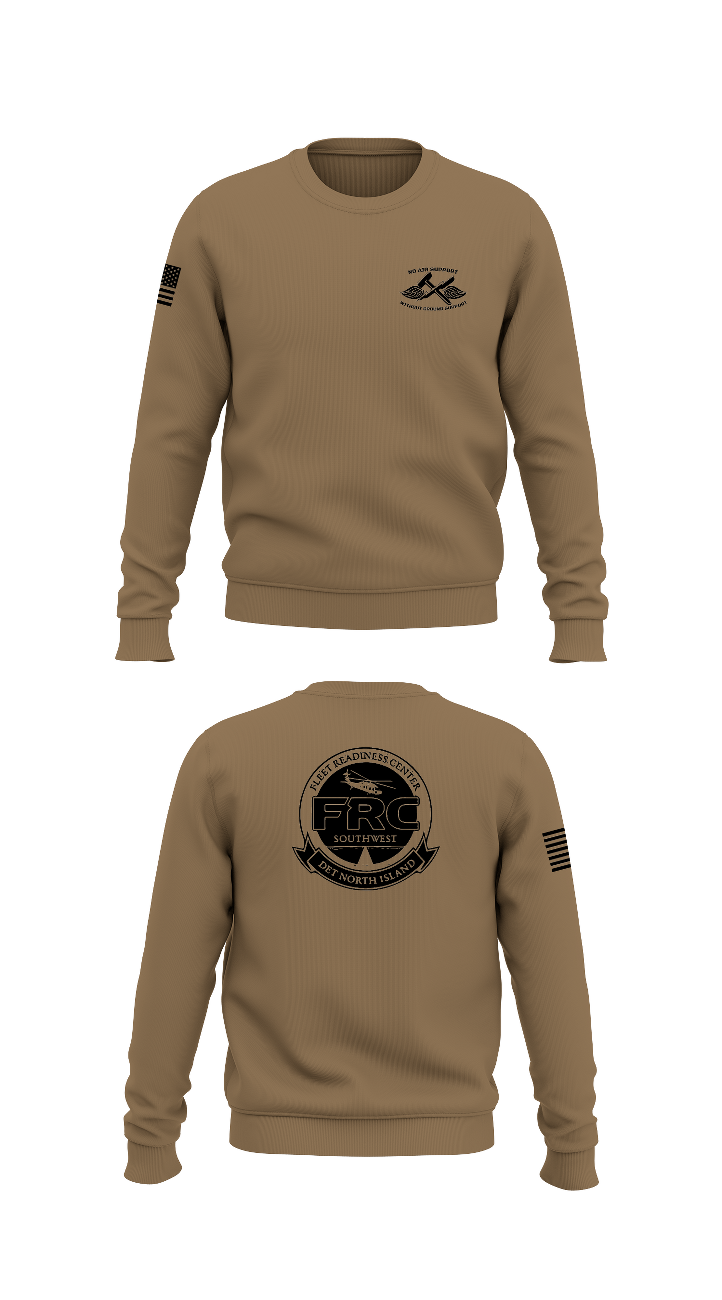 Fleet readiness Center Southwest Store 1 Core Men's Crewneck Performance Sweatshirt - 56151094206