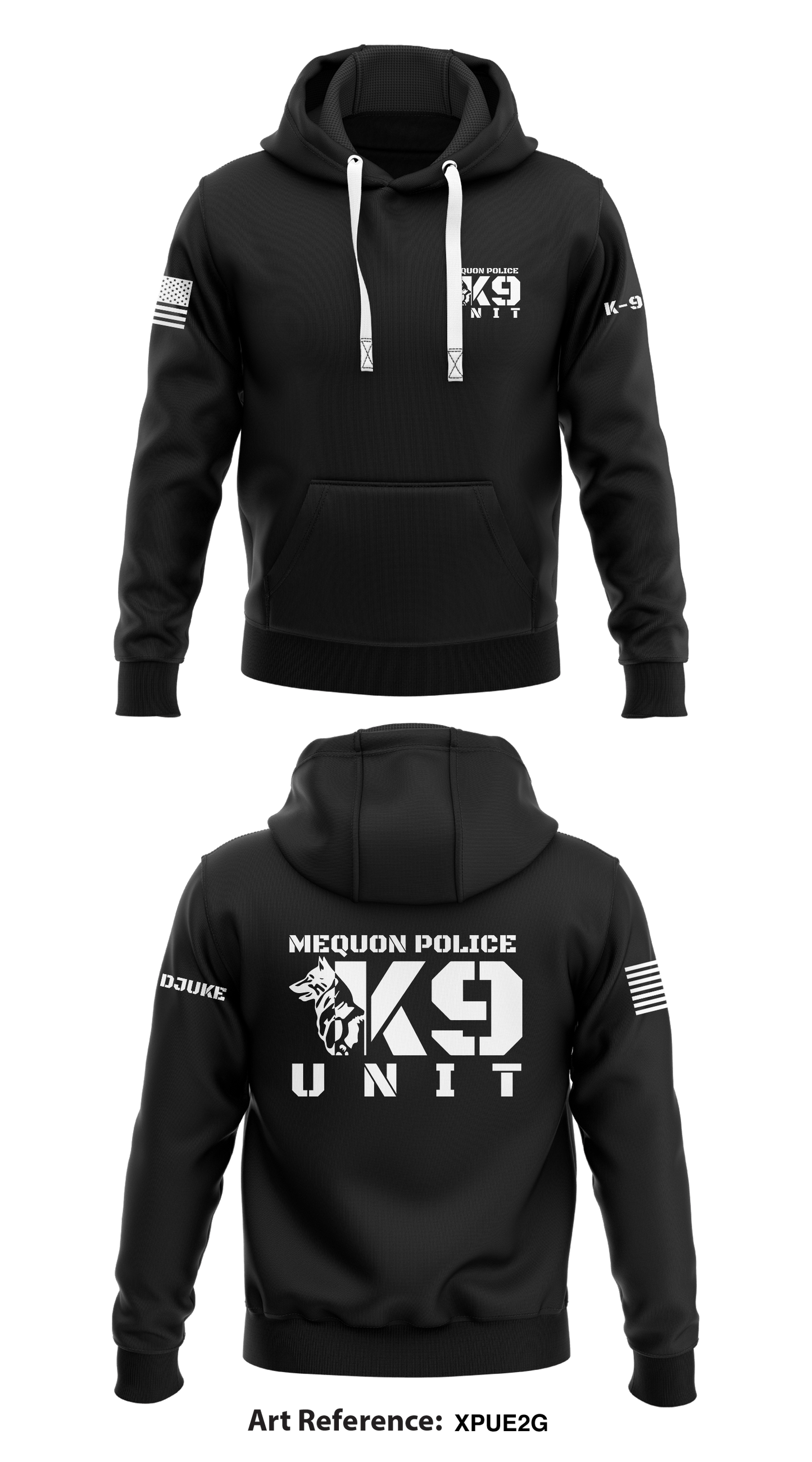Mequon PD K-9 Store 1 Core Men's Hooded Performance Sweatshirt - xpuE2G