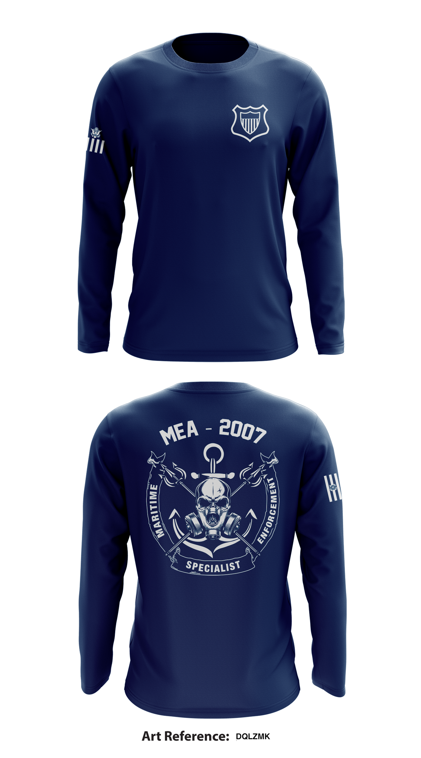 ME A school 2007 Core Men's LS Performance Tee - rLYNtQ