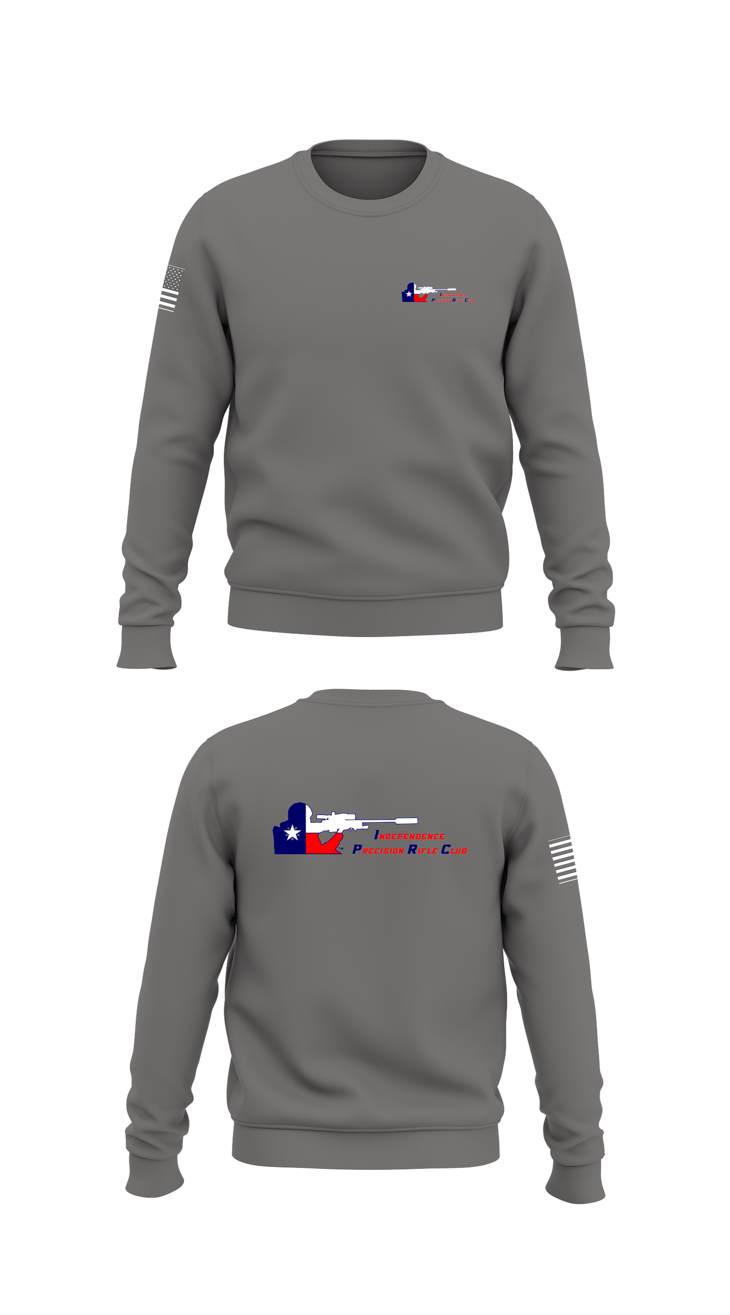 Independence Precision Rifle Club Store 1 Core Men's Crewneck Performance Sweatshirt - 77809897419