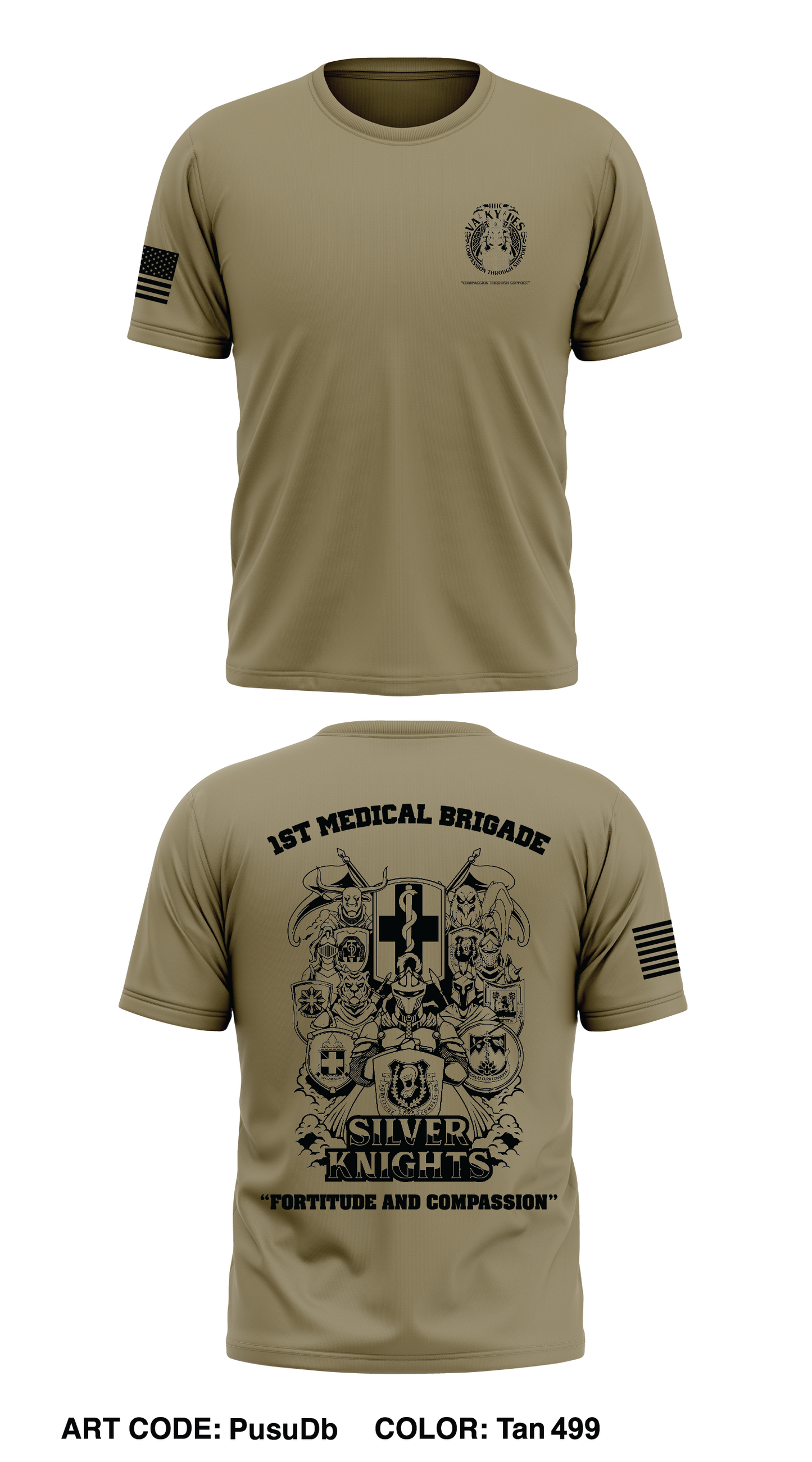 HHC, 1st Medical Brigade Store 1 Core Men's SS Performance Tee - PusuDb