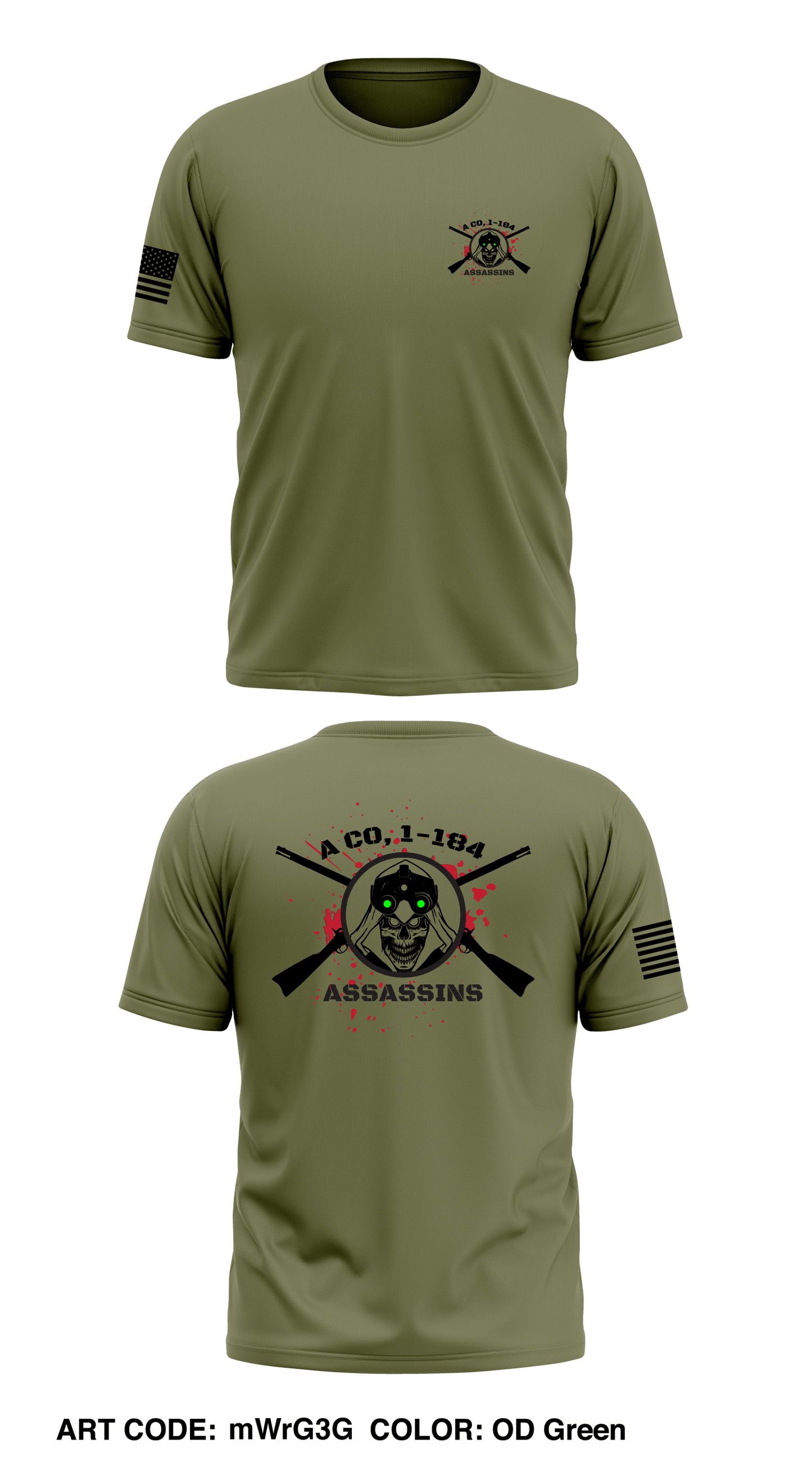 A Co, 1-184 IN Store 1 Core Men's SS Performance Tee - mWrG3G