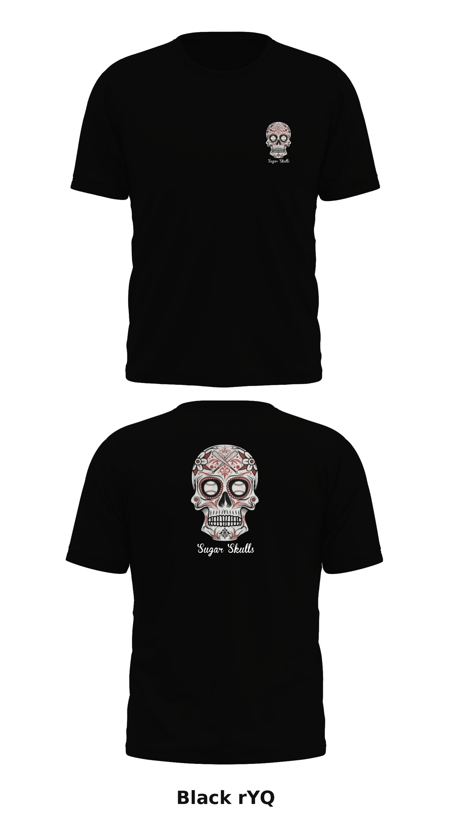 Sugar Skulls Store 1 Core Men's SS Performance Tee - rYQ