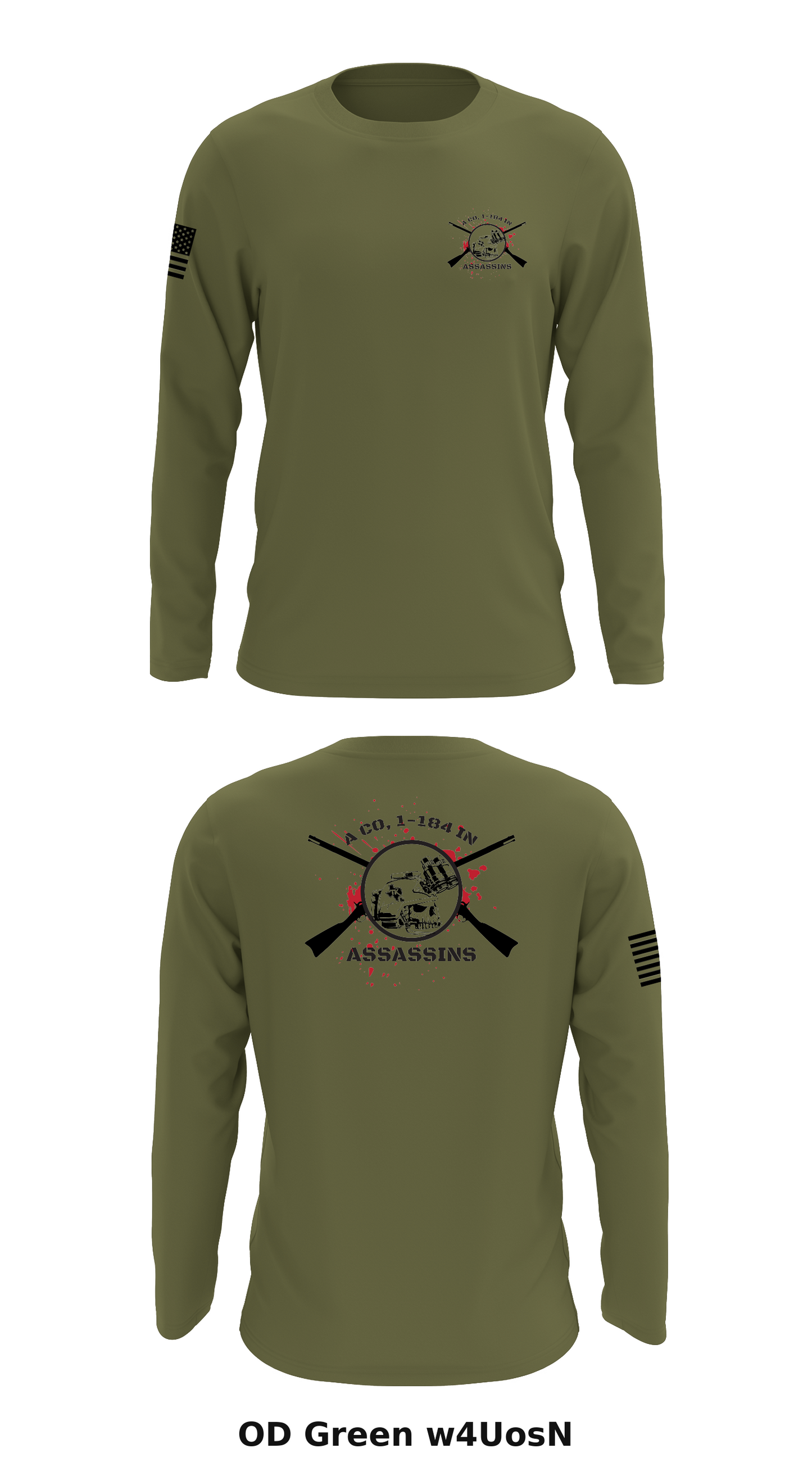 A Co, 1-184 IN Store 1 Core Men's LS Performance Tee - w4UosN