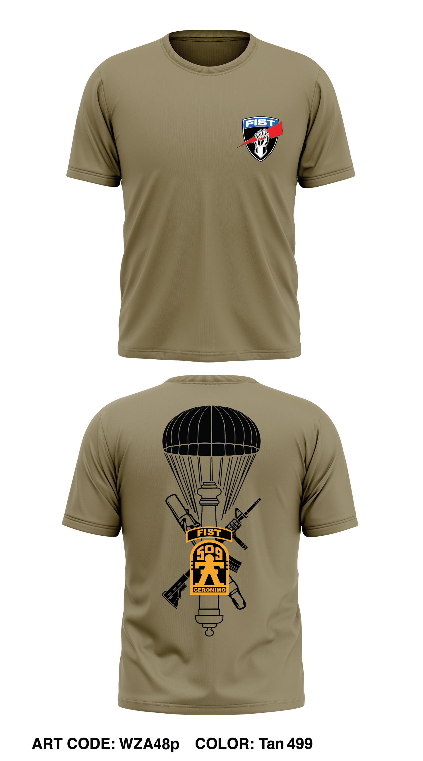 3G FIST Store 1 Core Men's SS Performance Tee - WZA48p