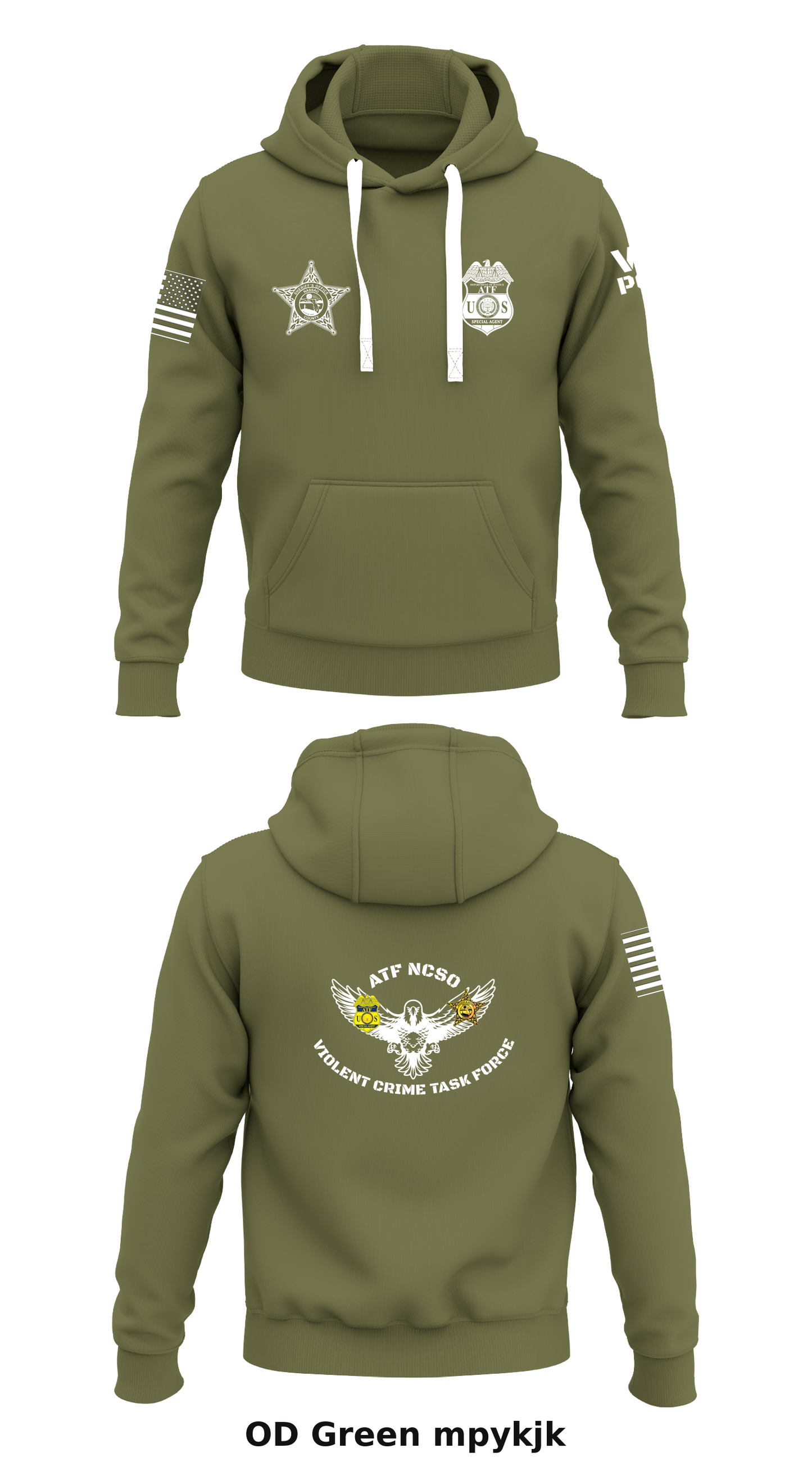 NCSO VCIT Store 1 Core Men's Hooded Performance Sweatshirt - mpykjk