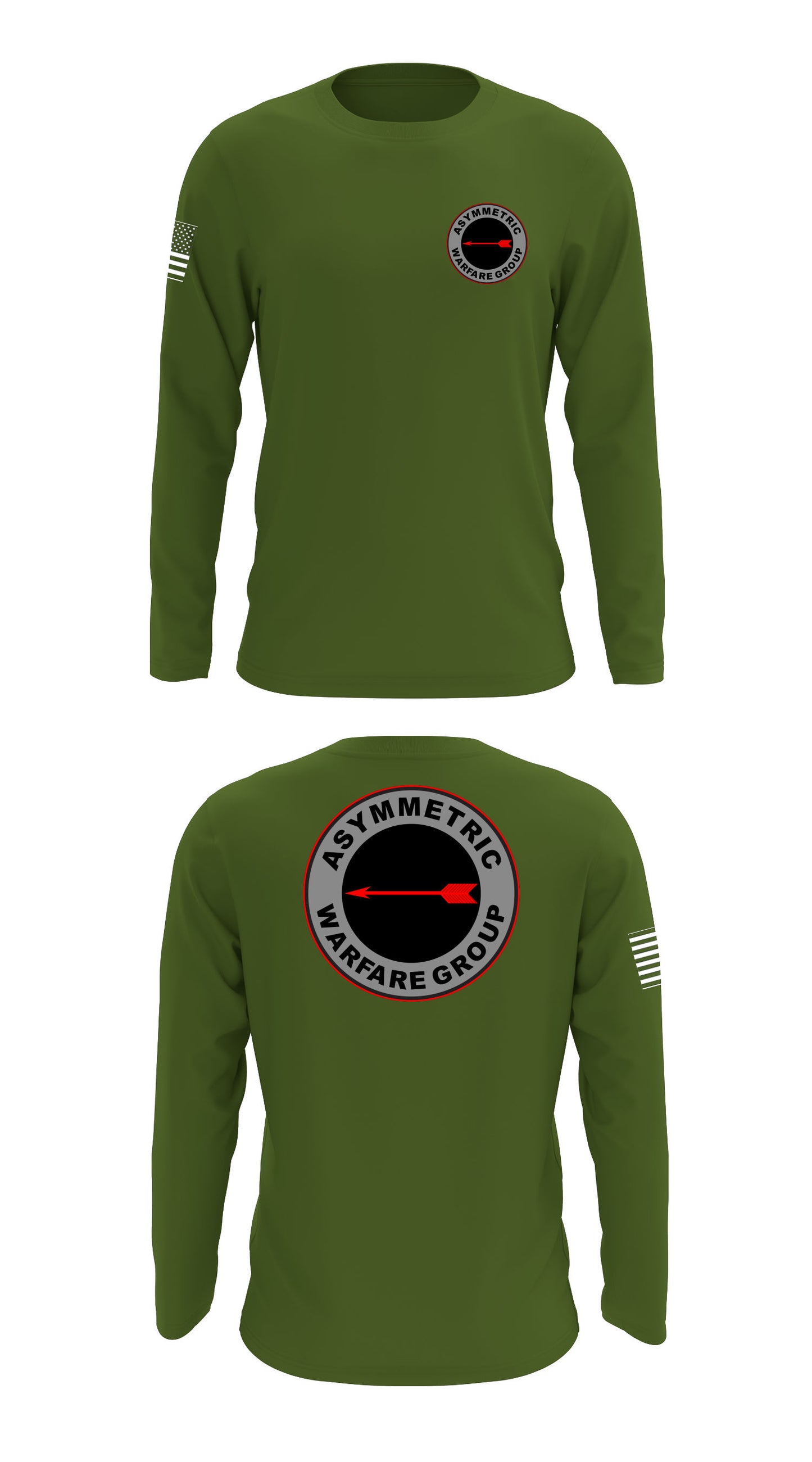 Asymmetric Warfare Group Store 1 Core Men's LS Performance Tee - 68013159402