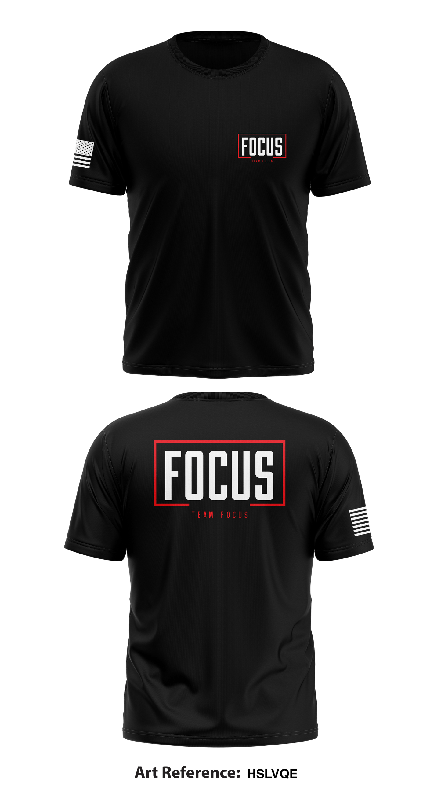 Team Focus Store 1 Core Men's SS Performance Tee - HSLvQe