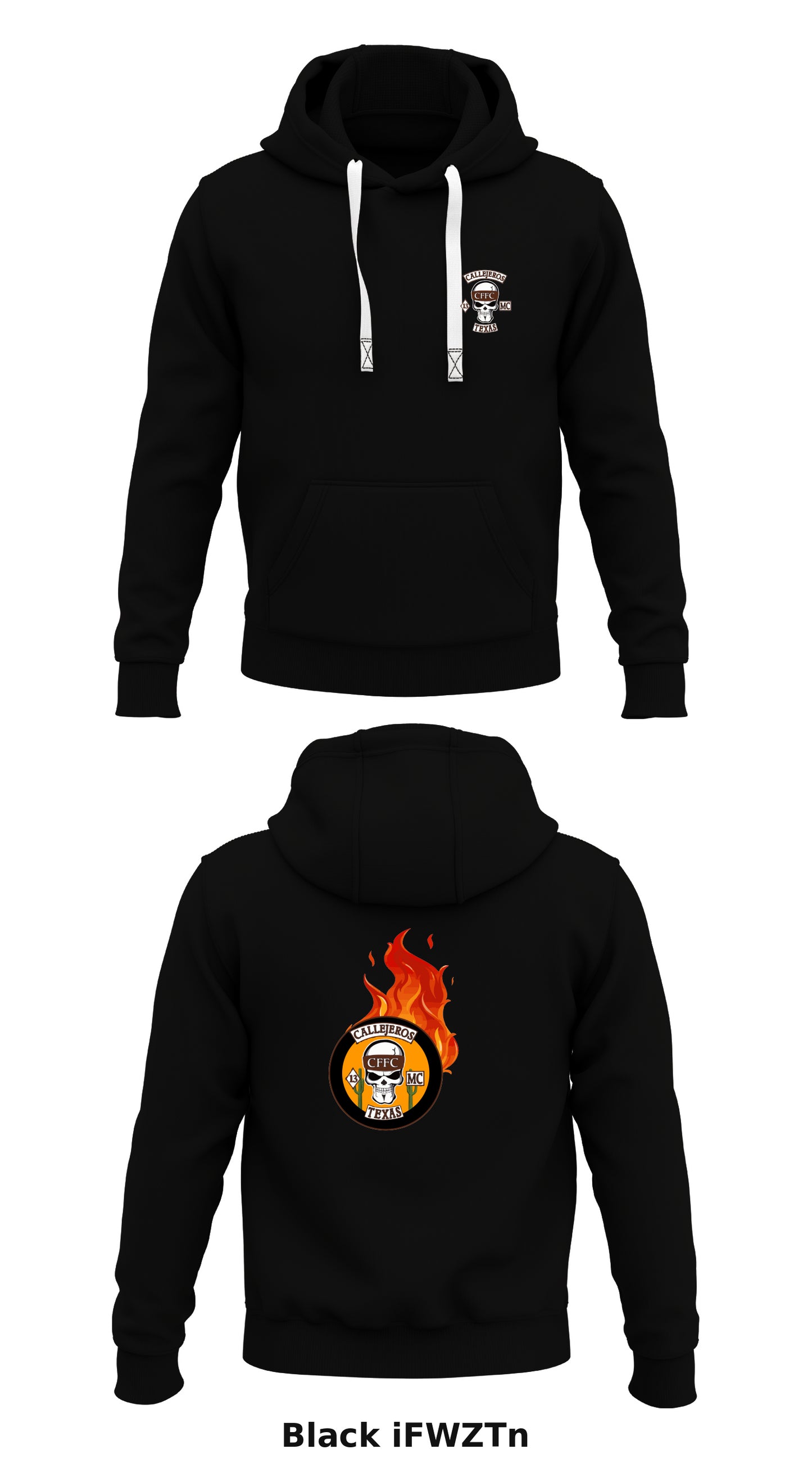 San Antonio Callejeros MC Store 1 Core Men's Hooded Performance Sweatshirt - iFWZTn