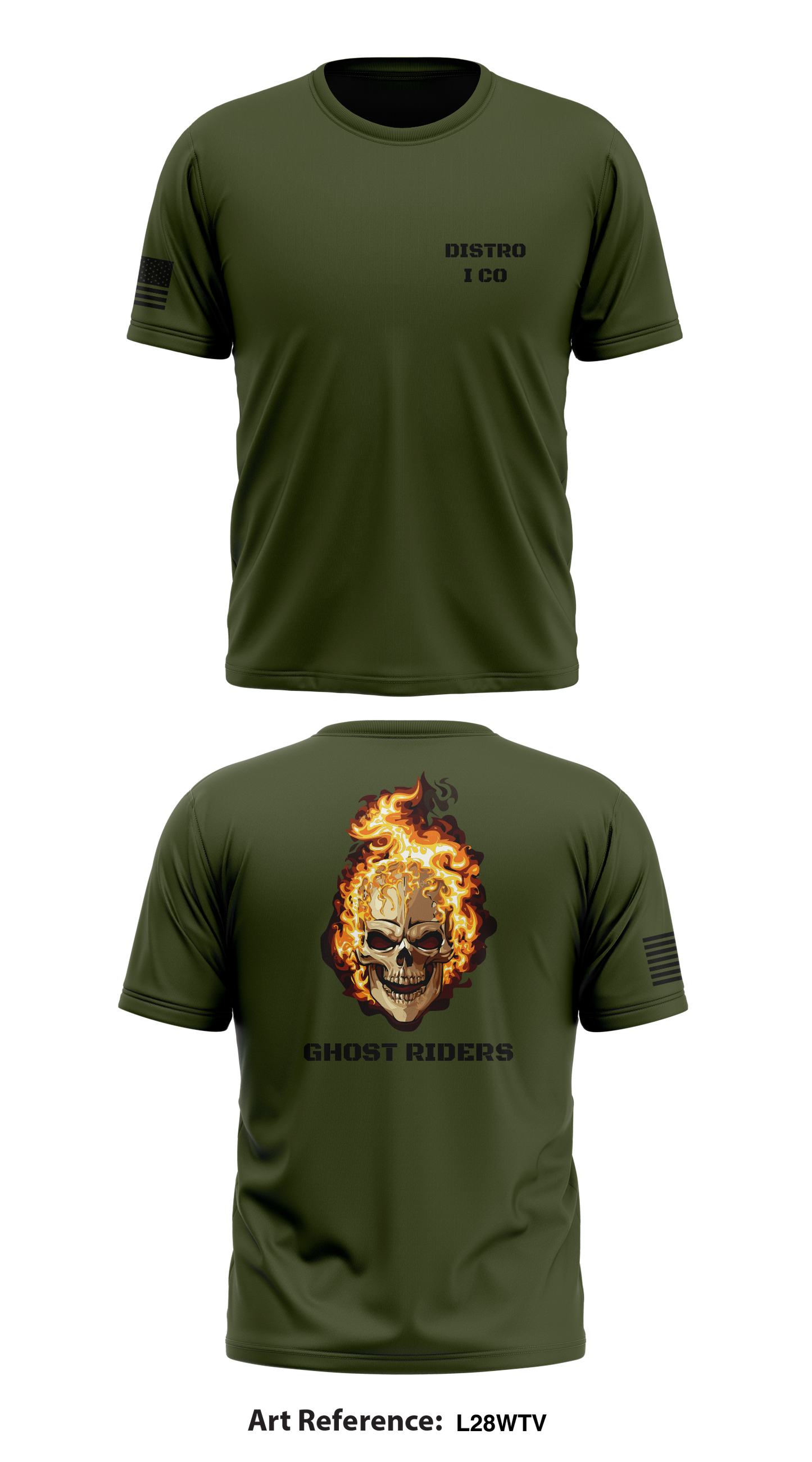 I Co 3-21 Store 1 Core Men's SS Performance Tee - L28wtV