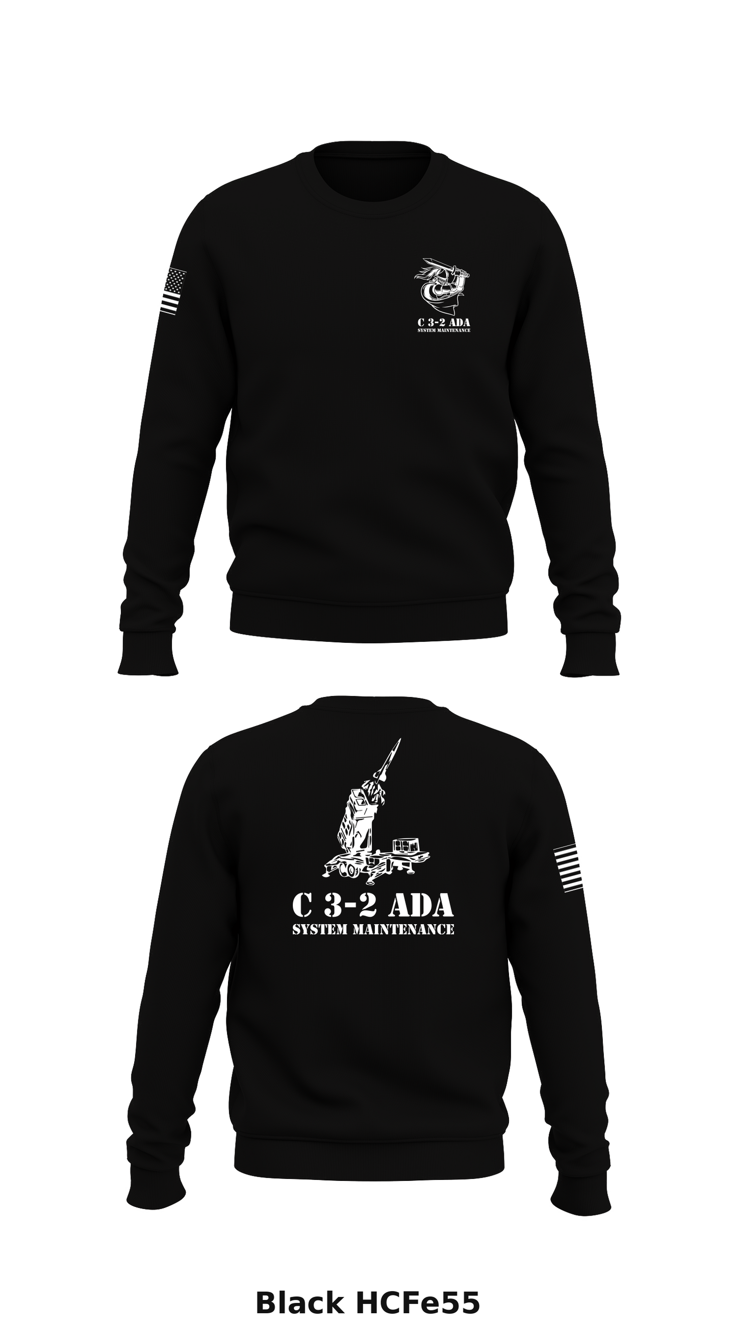 C 3-2 ADA System Maintenance Store 1 Core Men's Crewneck Performance Sweatshirt - HCFe55