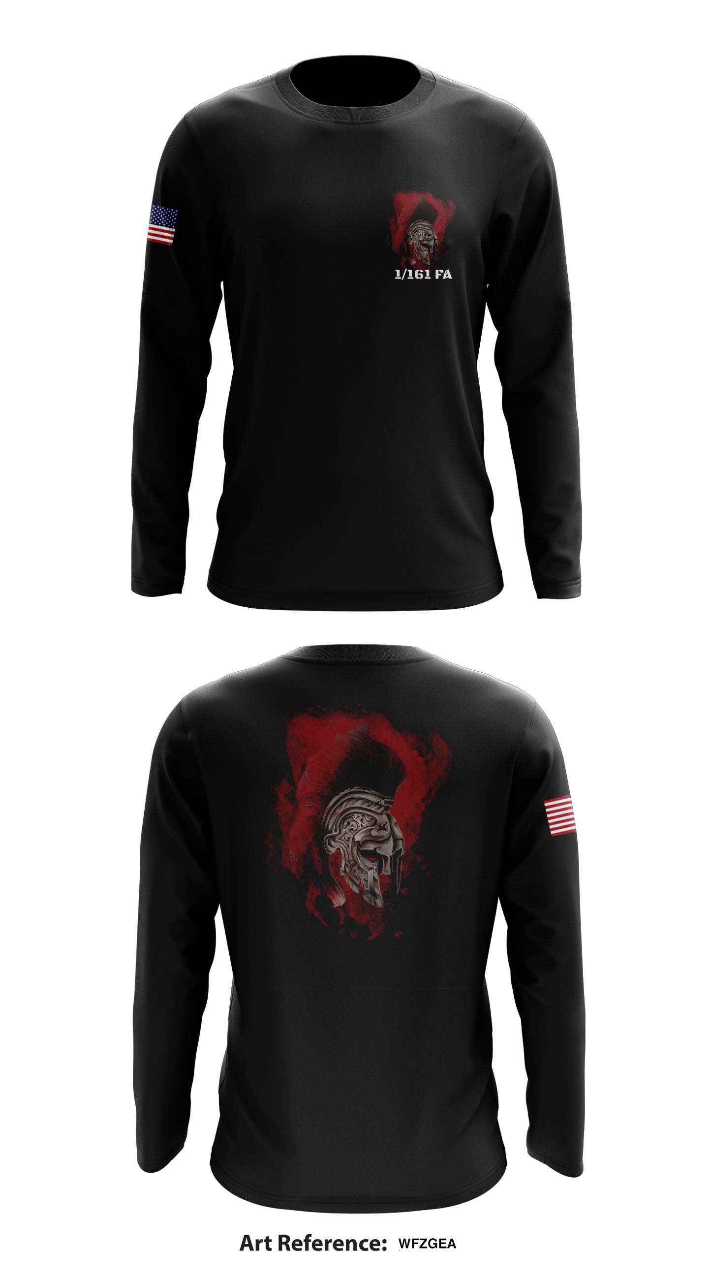 1/161 FA Store 1 Core Men's LS Performance Tee - wFZGeA