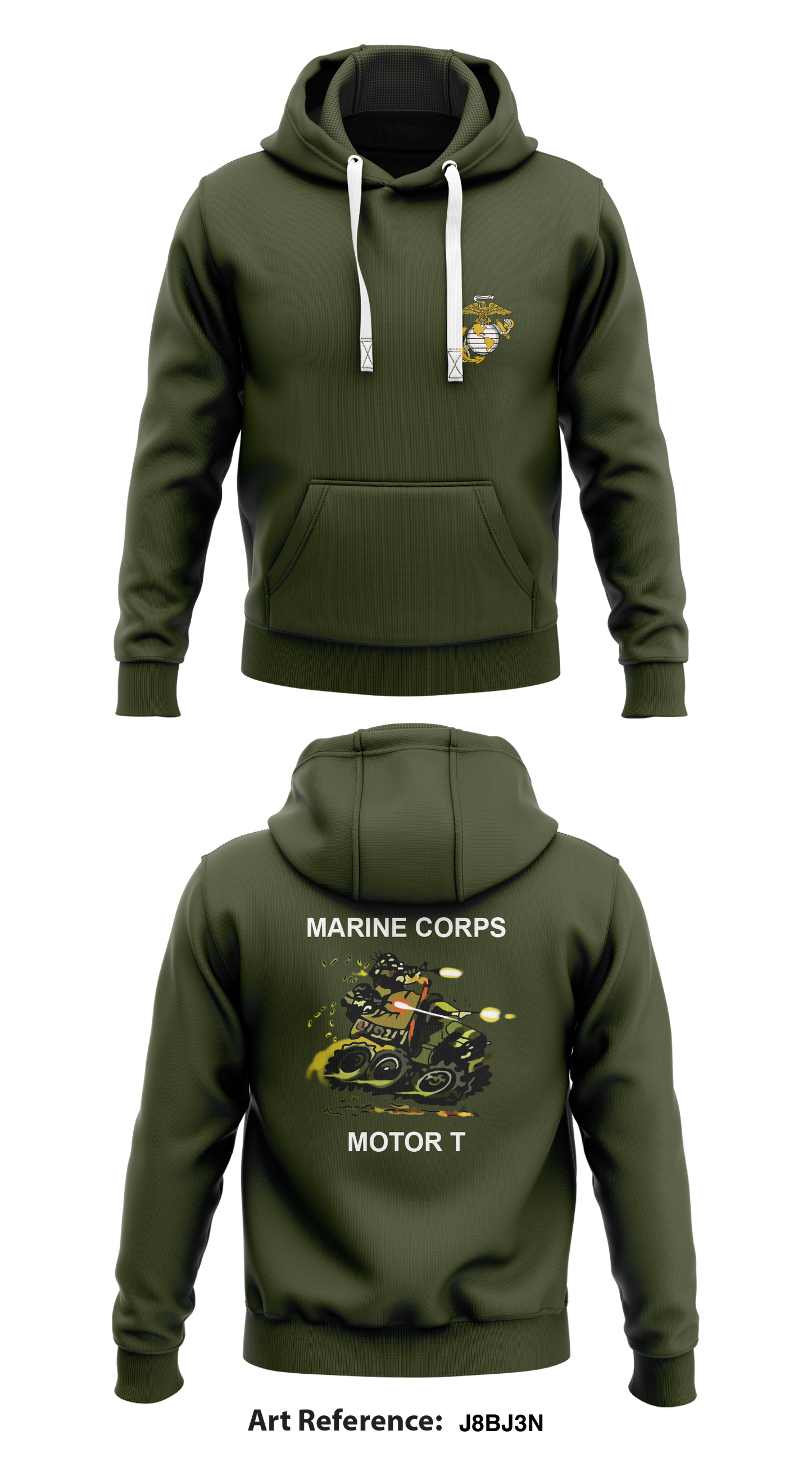 Motor T Store 1 Core Men's Hooded Performance Sweatshirt - J8bJ3n