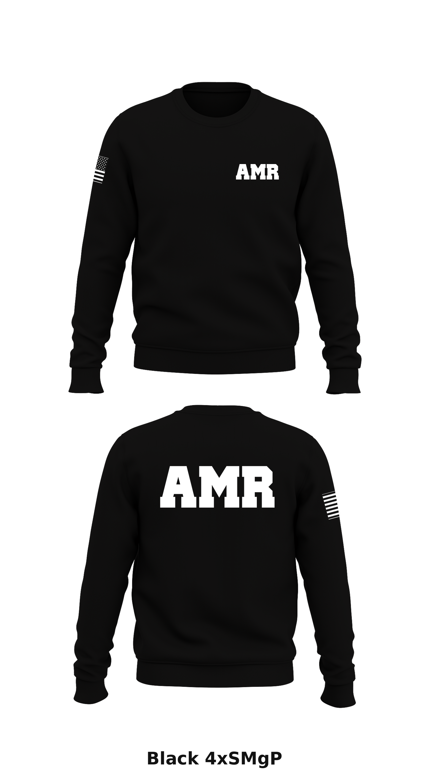 AMR Store 1 Core Men's Crewneck Performance Sweatshirt - 4xSMgP
