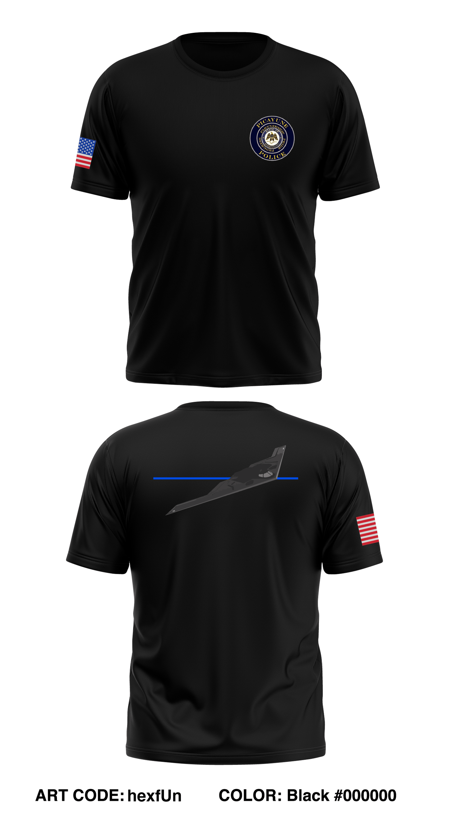 B-2 Store 1 Core Men's SS Performance Tee - hexfUn