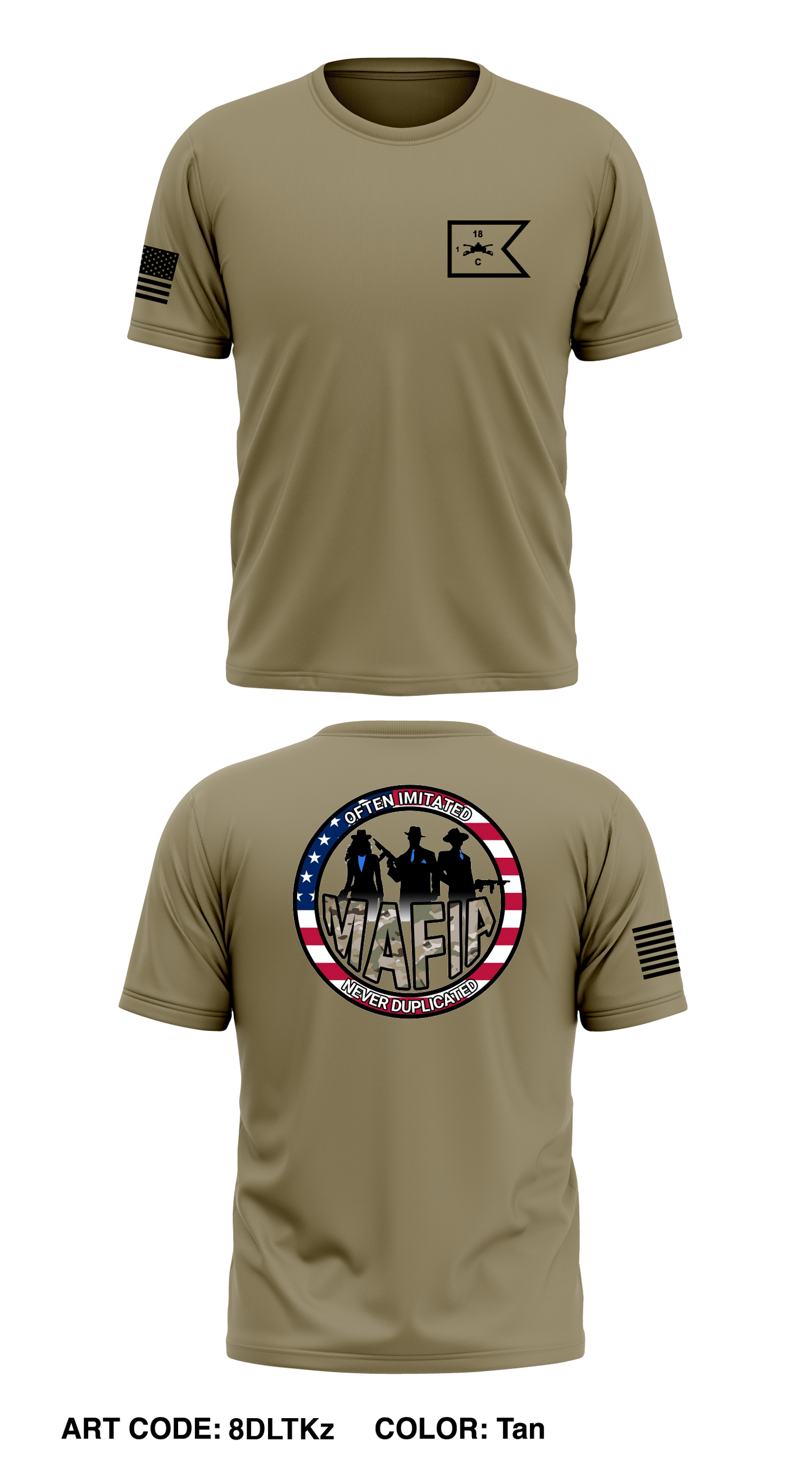 3rd plt C co 1/18 2BDE 1ID Store 1 Core Men's SS Performance Tee - 8DLTKz