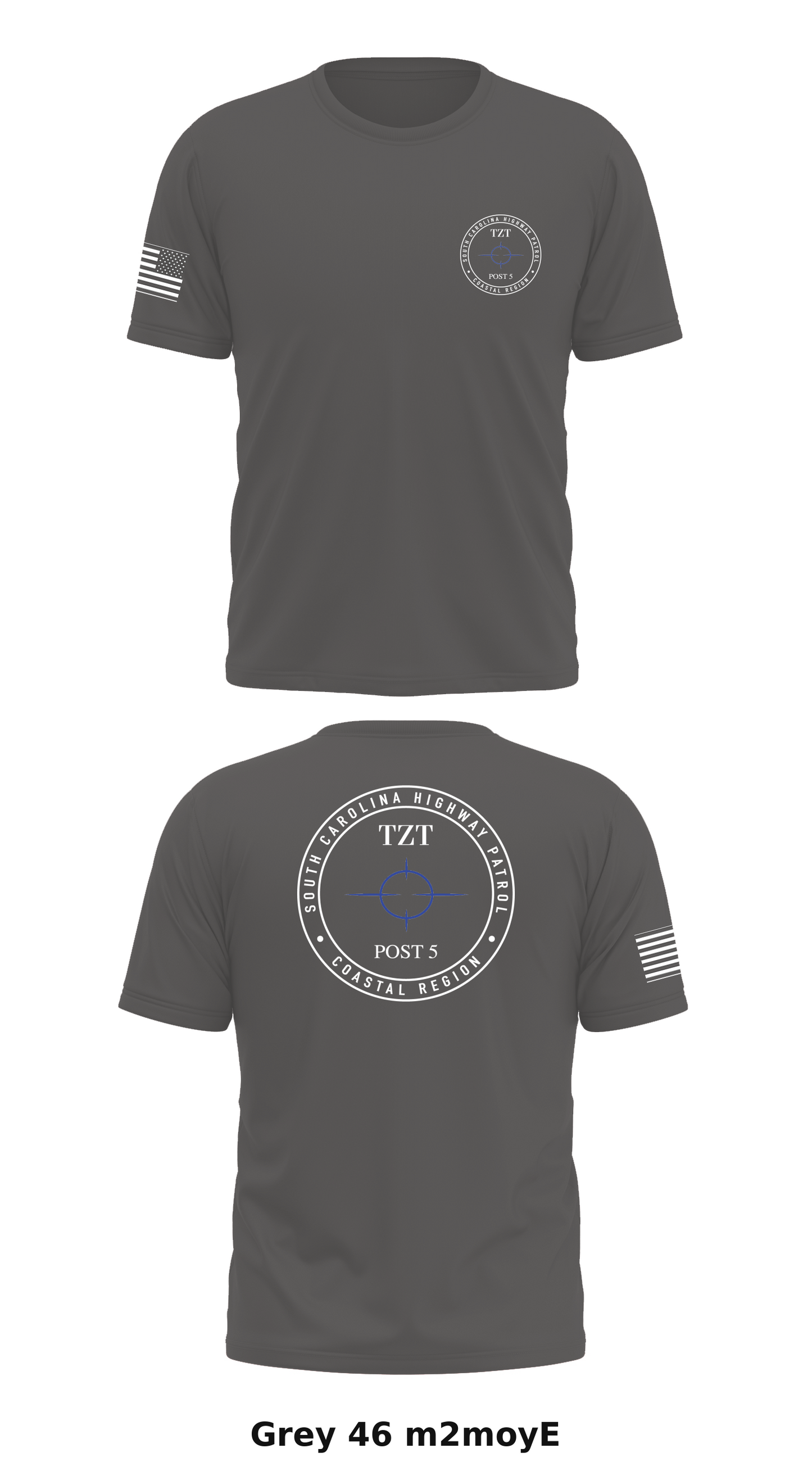 Target Zero Team Store 1 Core Men's SS Performance Tee - m2moyE