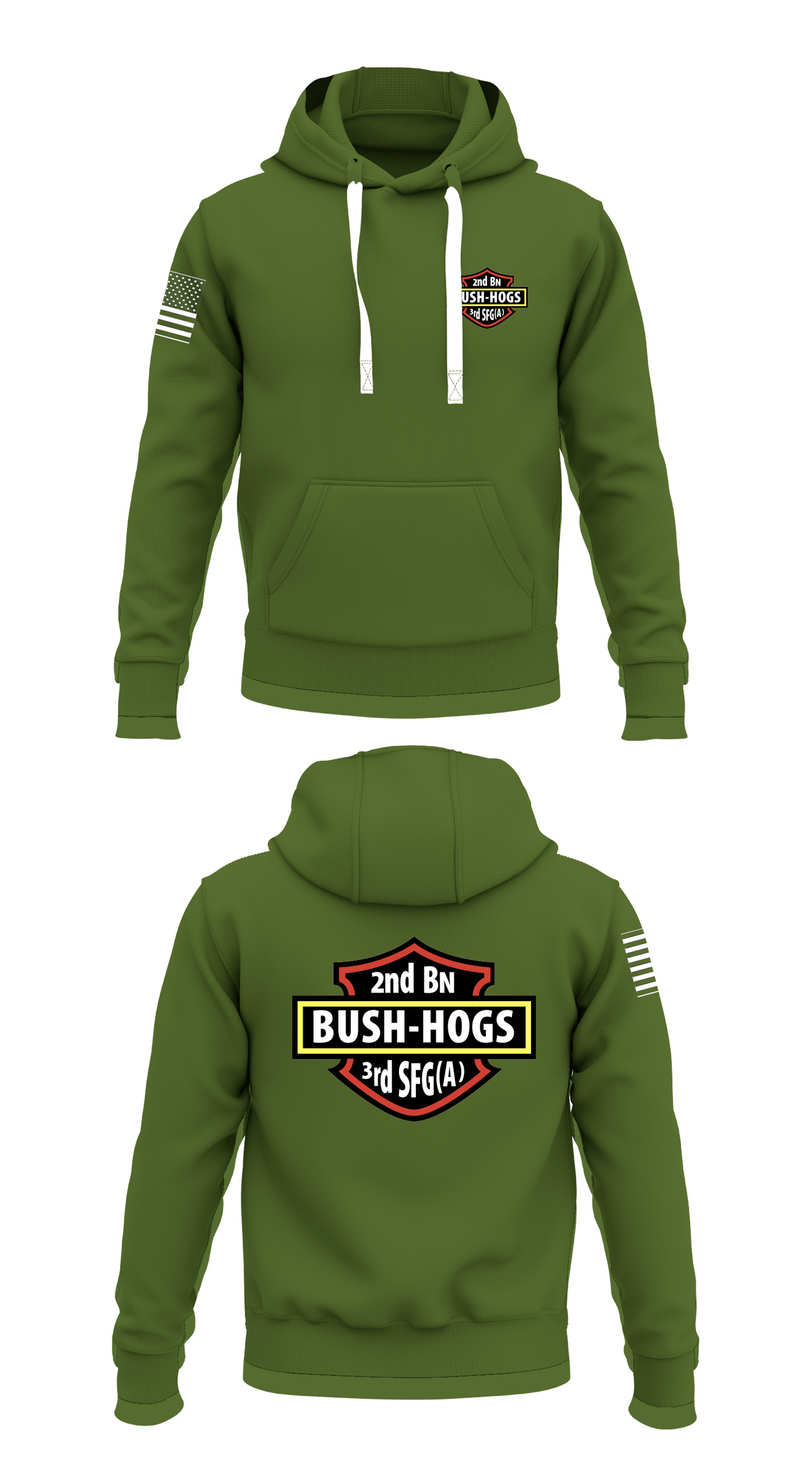 3rd SFG Store 1 Core Men's Hooded Performance Sweatshirt - 95815370655
