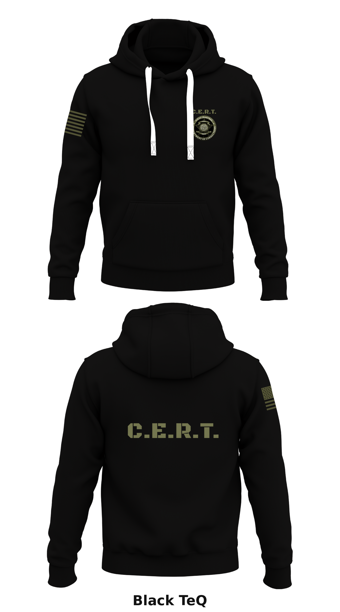 C.E.R.T. Store 1 Core Men's Hooded Performance Sweatshirt - TeQ