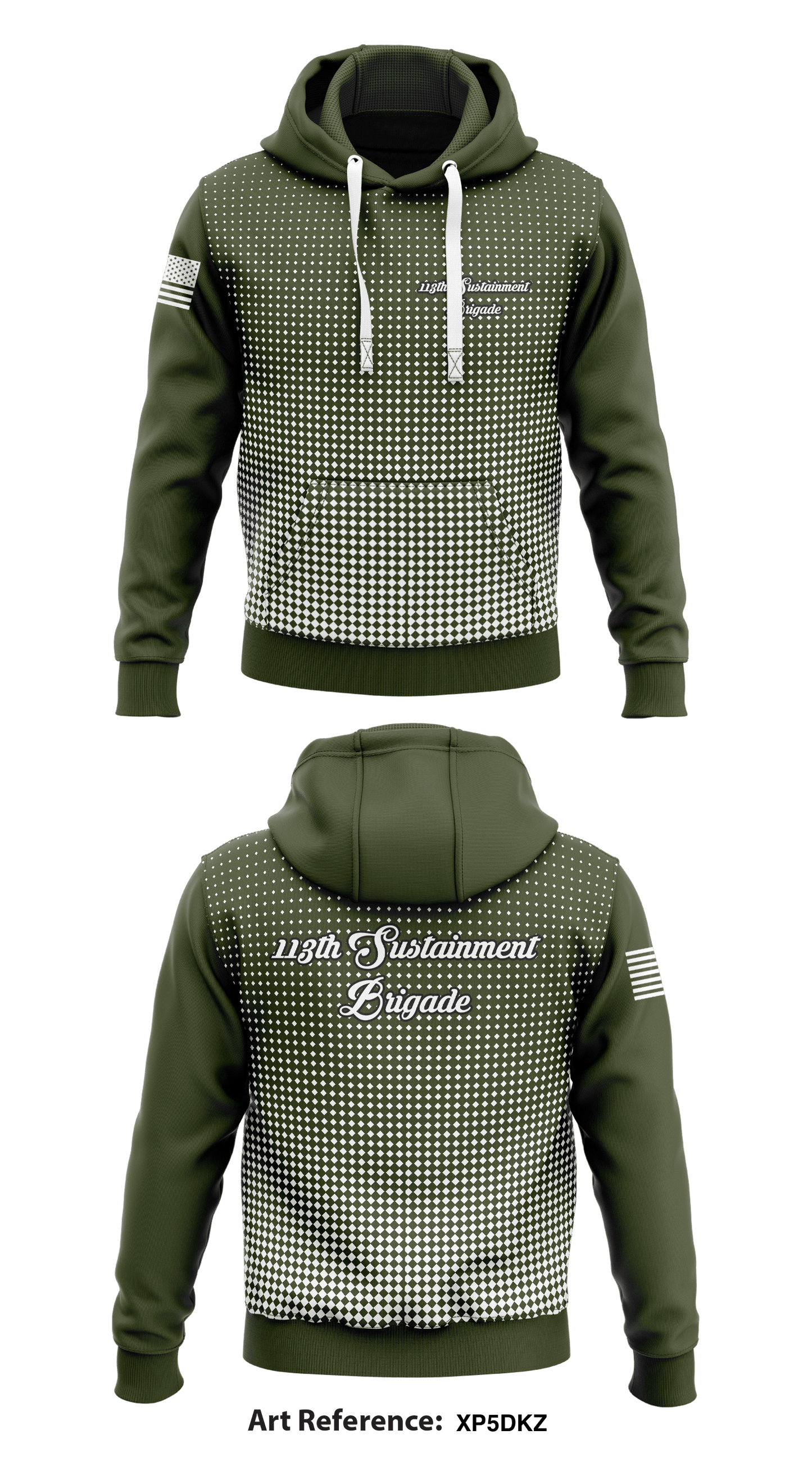 113th Sustainment Brigade Store 1 Core Men's Hooded Performance Sweatshirt - xP5dkZ