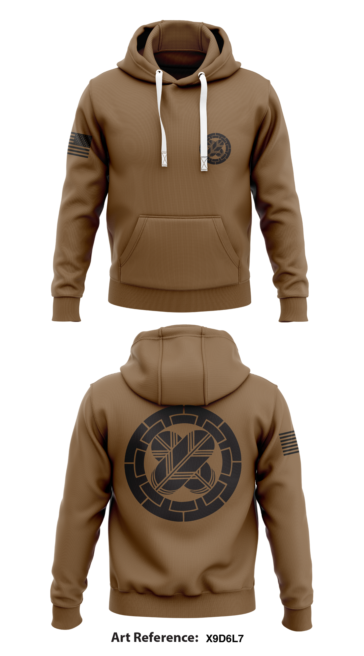 . Store 1 Core Men's Hooded Performance Sweatshirt - X9d6L7