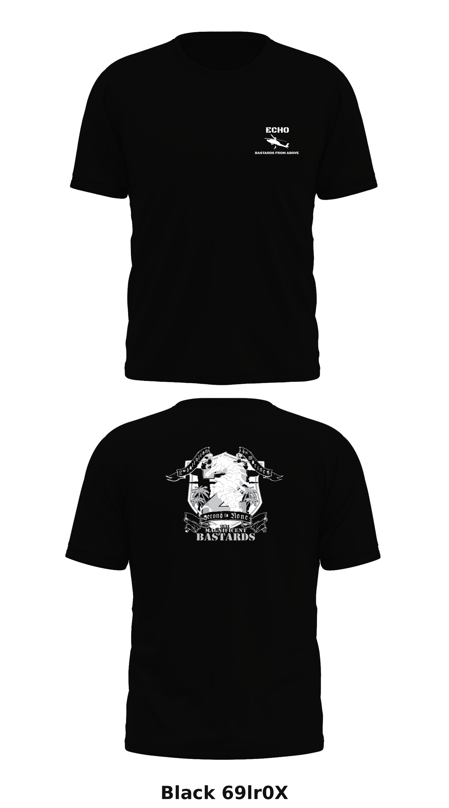 Echo Co. 2nd Battalion 4th Marines Store 1 Core Men's SS Performance Tee - 69lr0X
