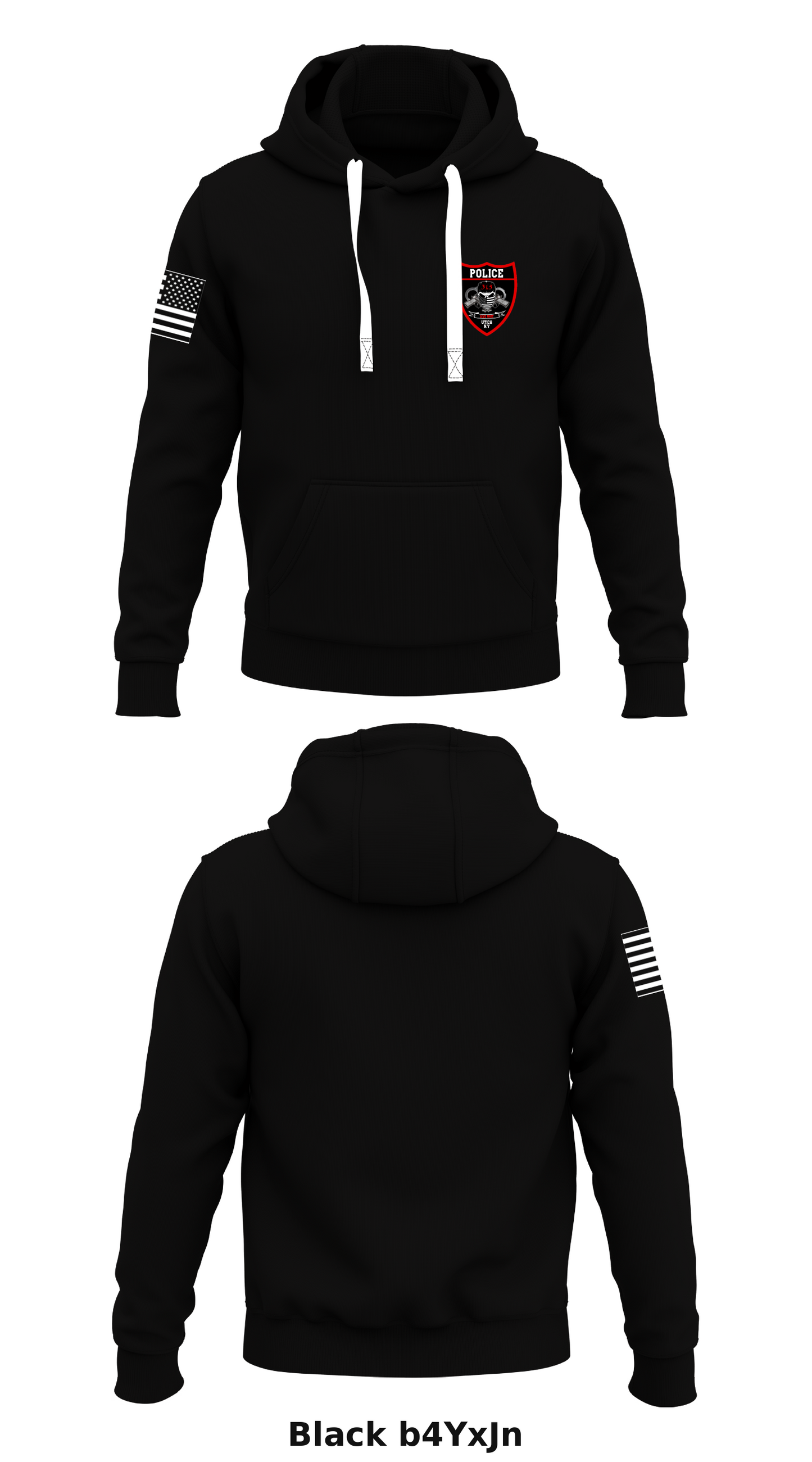 GIVE Unit Store 1 Core Men's Hooded Performance Sweatshirt - b4YxJn