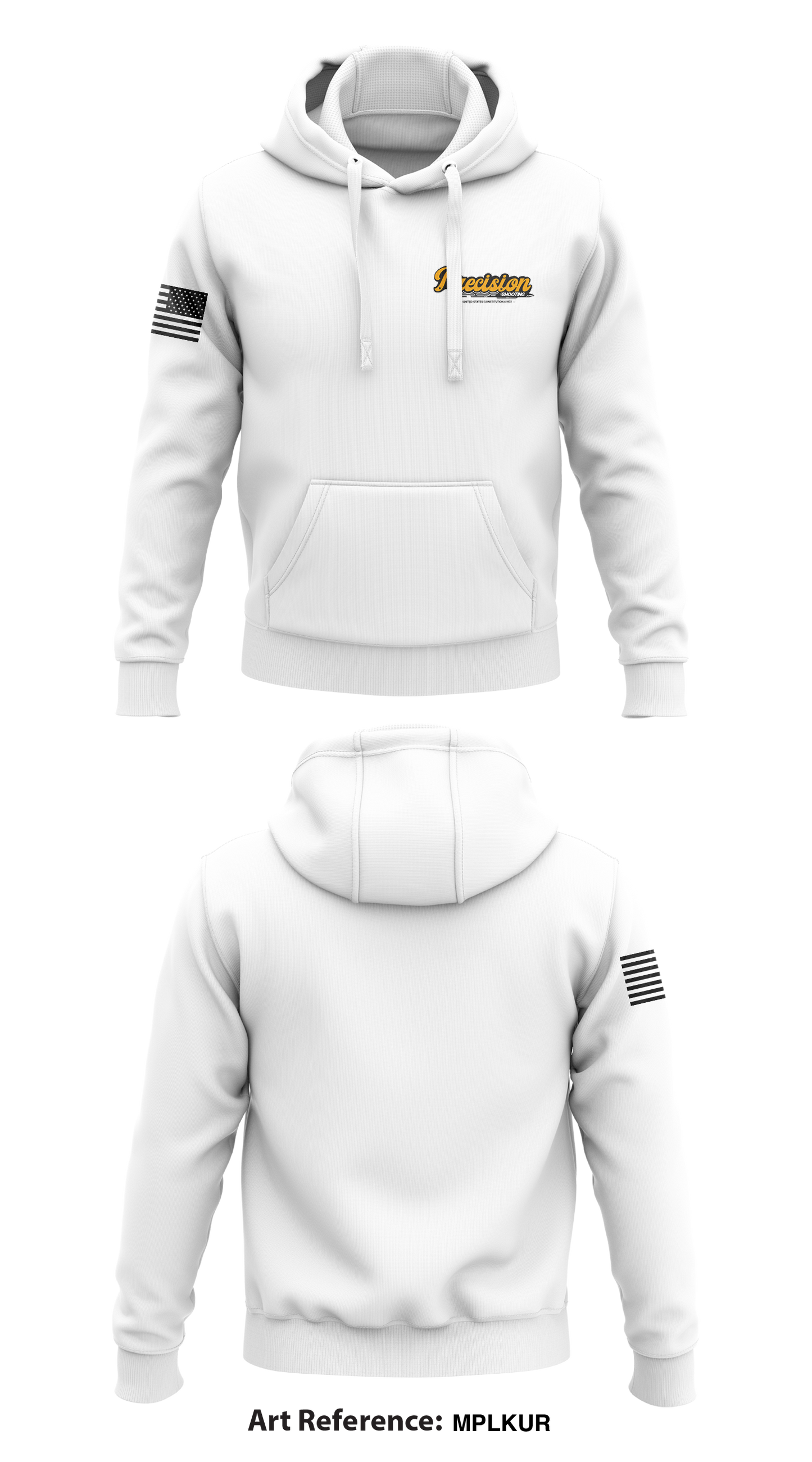 Precision Shooting Store 1 Core Men's Hooded Performance Sweatshirt - MpLkUR