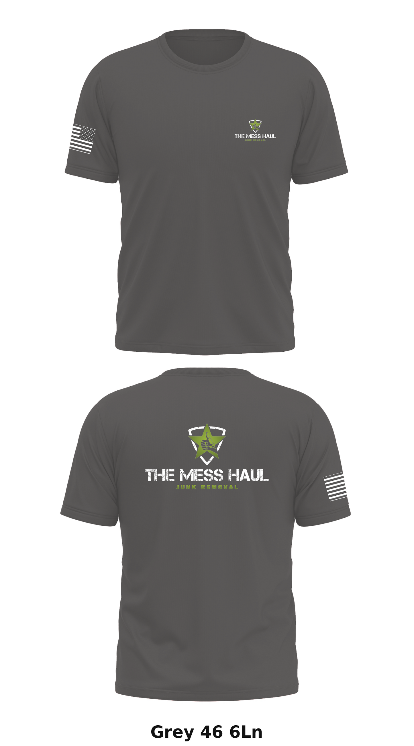 Mess Haul Store 1 Core Men's SS Performance Tee - 6Ln
