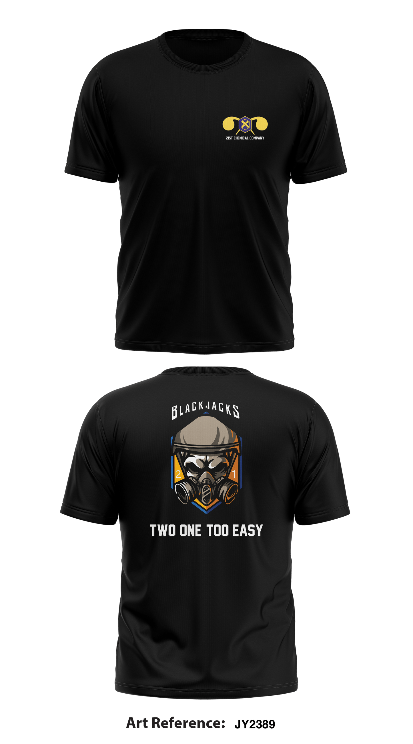 21st Chemical Company Store 1 Core Men's SS Performance Tee - Jy2389