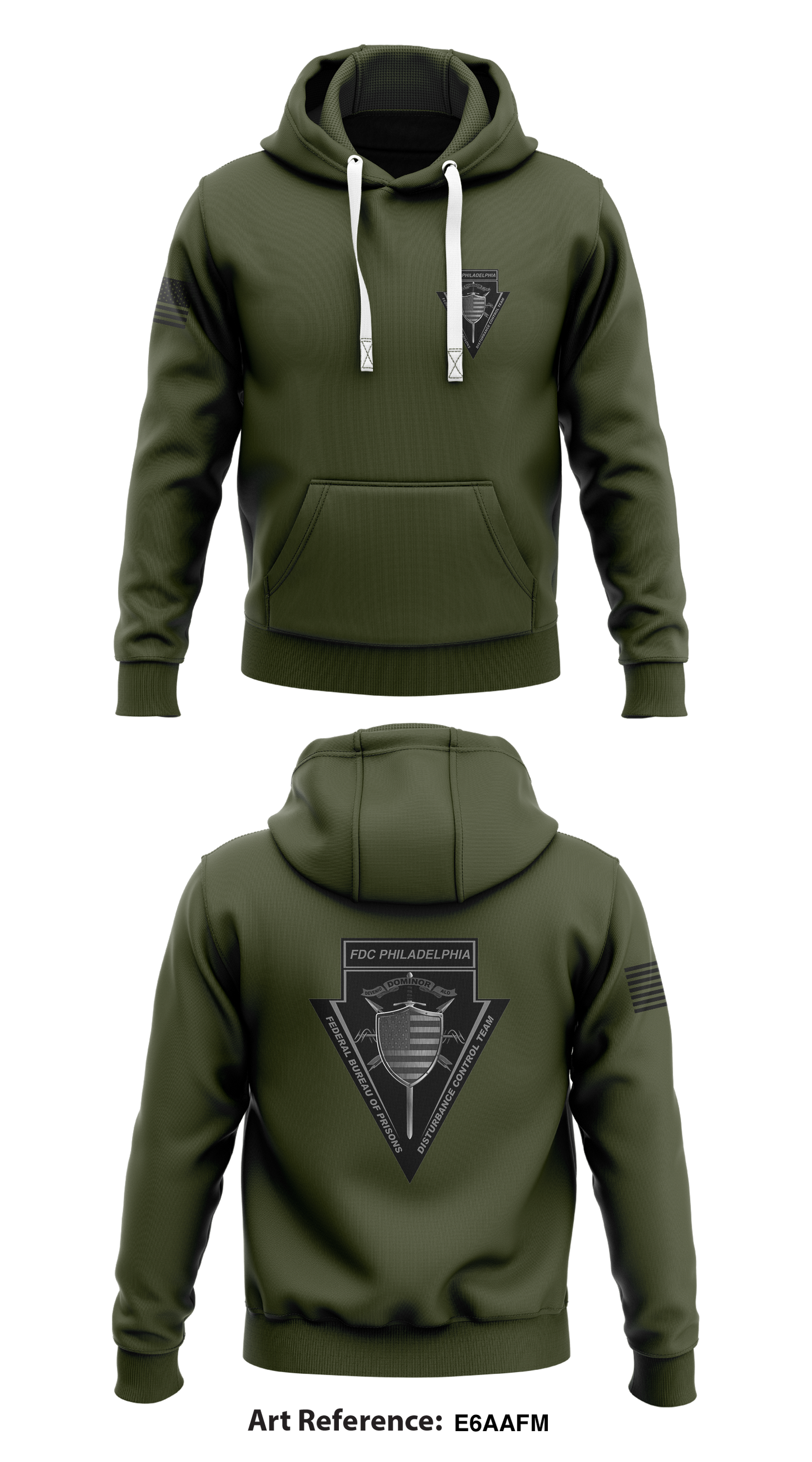 Disturbance Control Team Store 1 Core Men's Hooded Performance Sweatshirt - E6AAFM