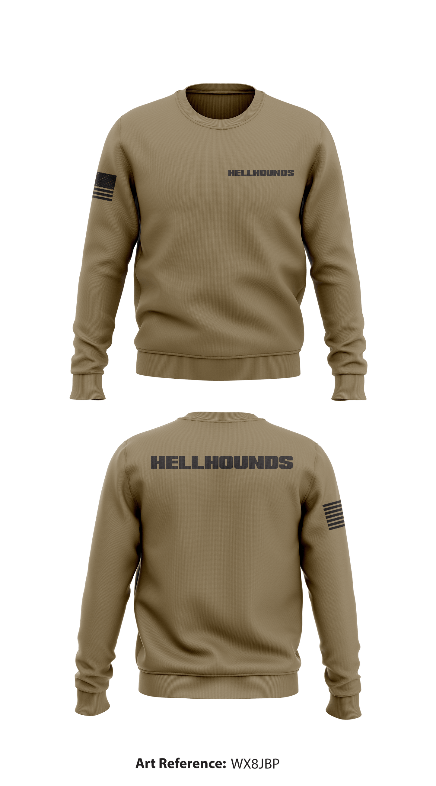 Hellhounds Store 1 Core Men's Crewneck Performance Sweatshirt - wx8jBp