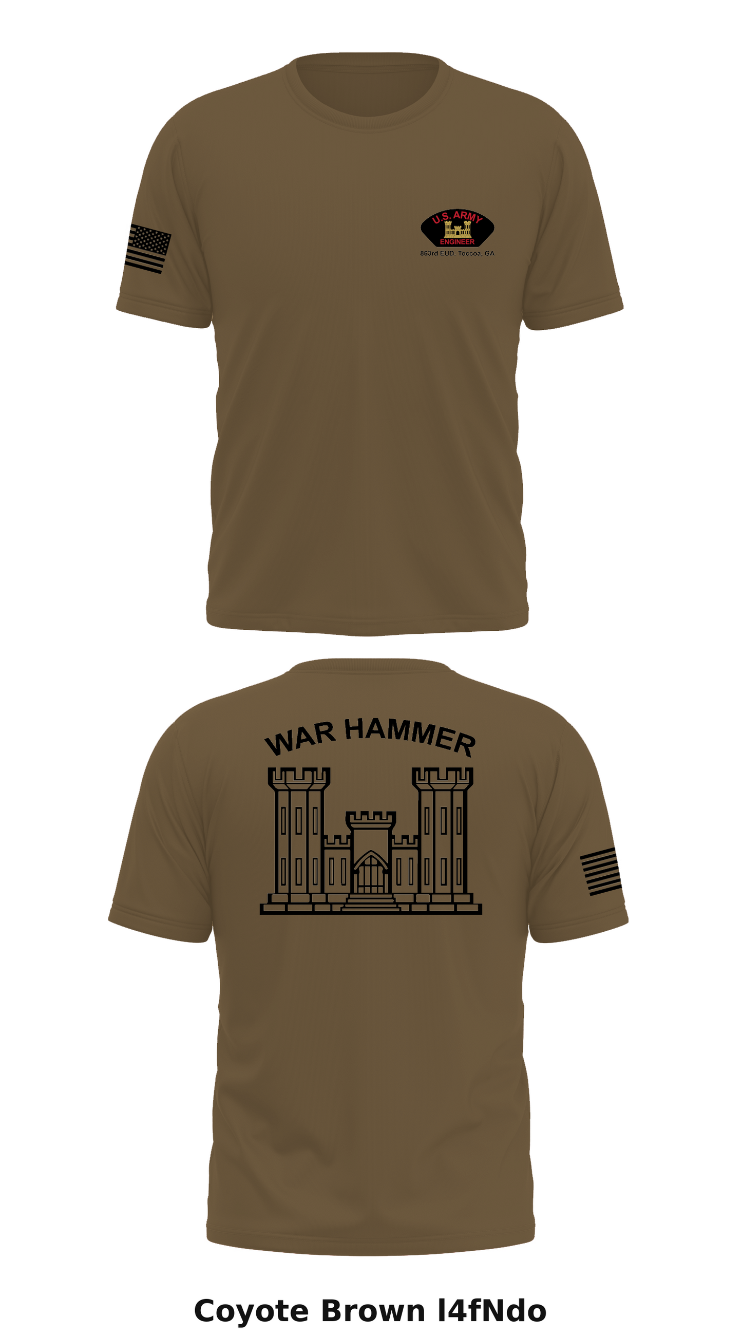 863rd EUD, 878 EN BT Store 1 Core Men's SS Performance Tee - l4fNdo
