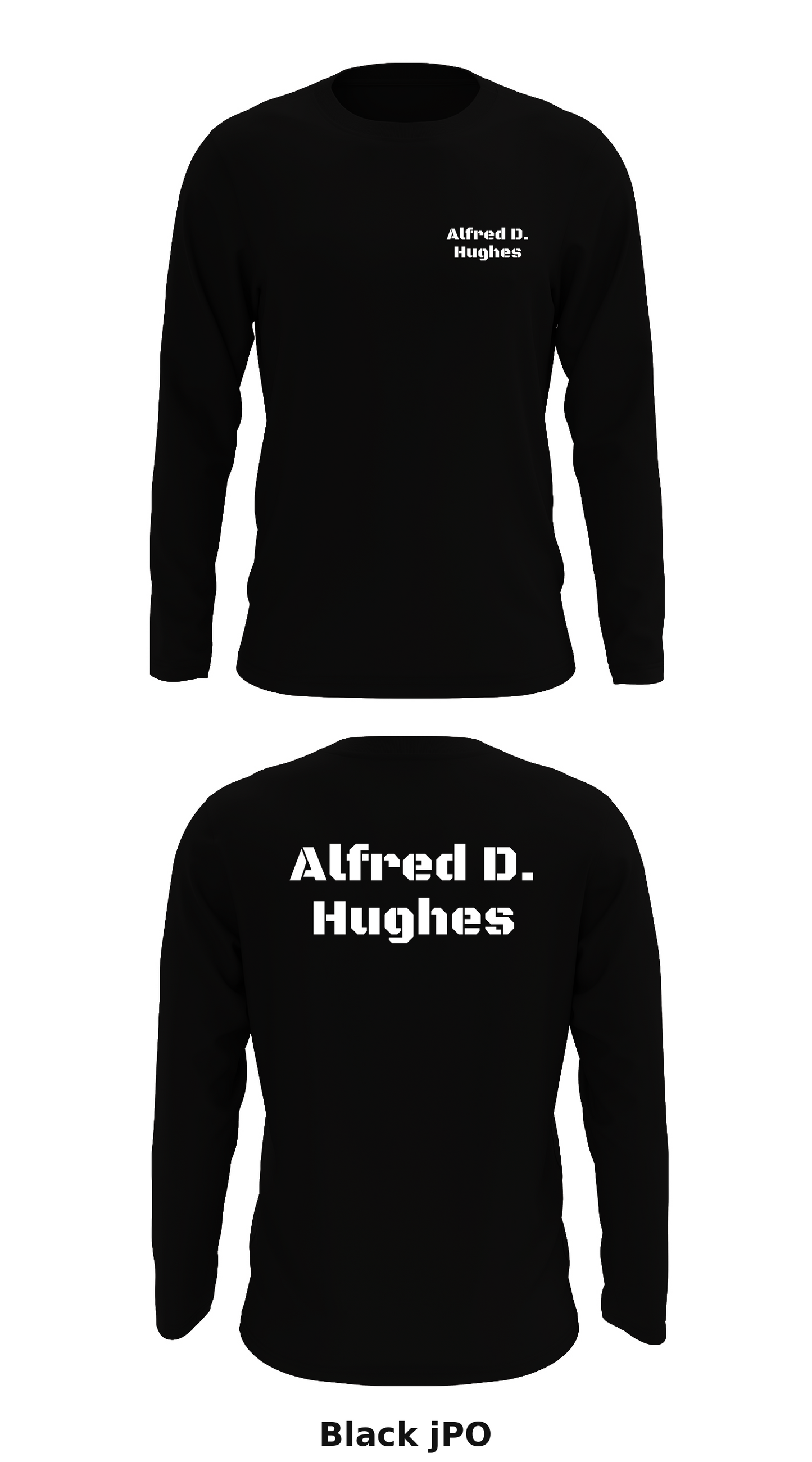 Alfred D. Hughes Store 1 Core Men's LS Performance Tee - jPO