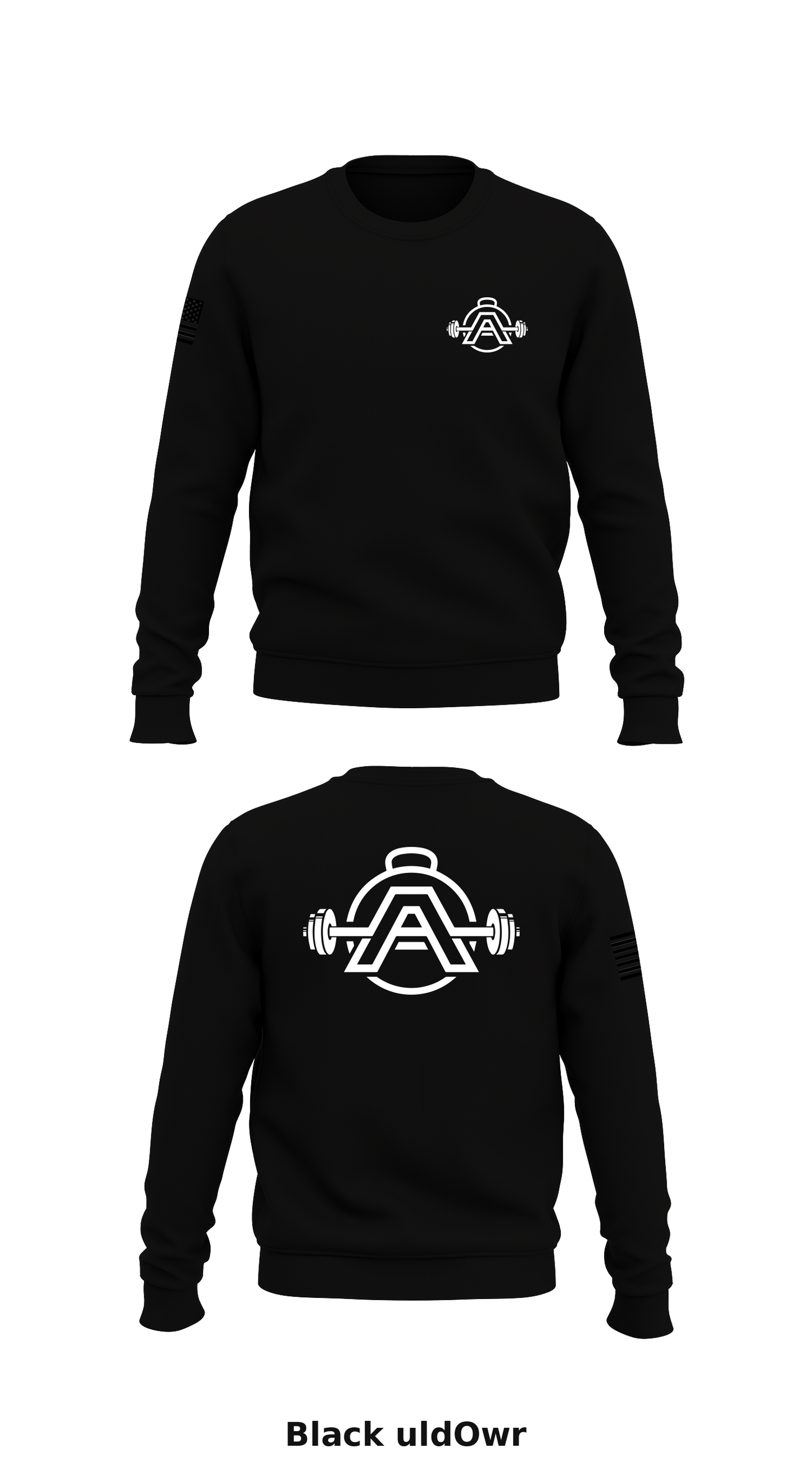 A.M.O Apparel Store 1 Core Men's Crewneck Performance Sweatshirt - uldOwr