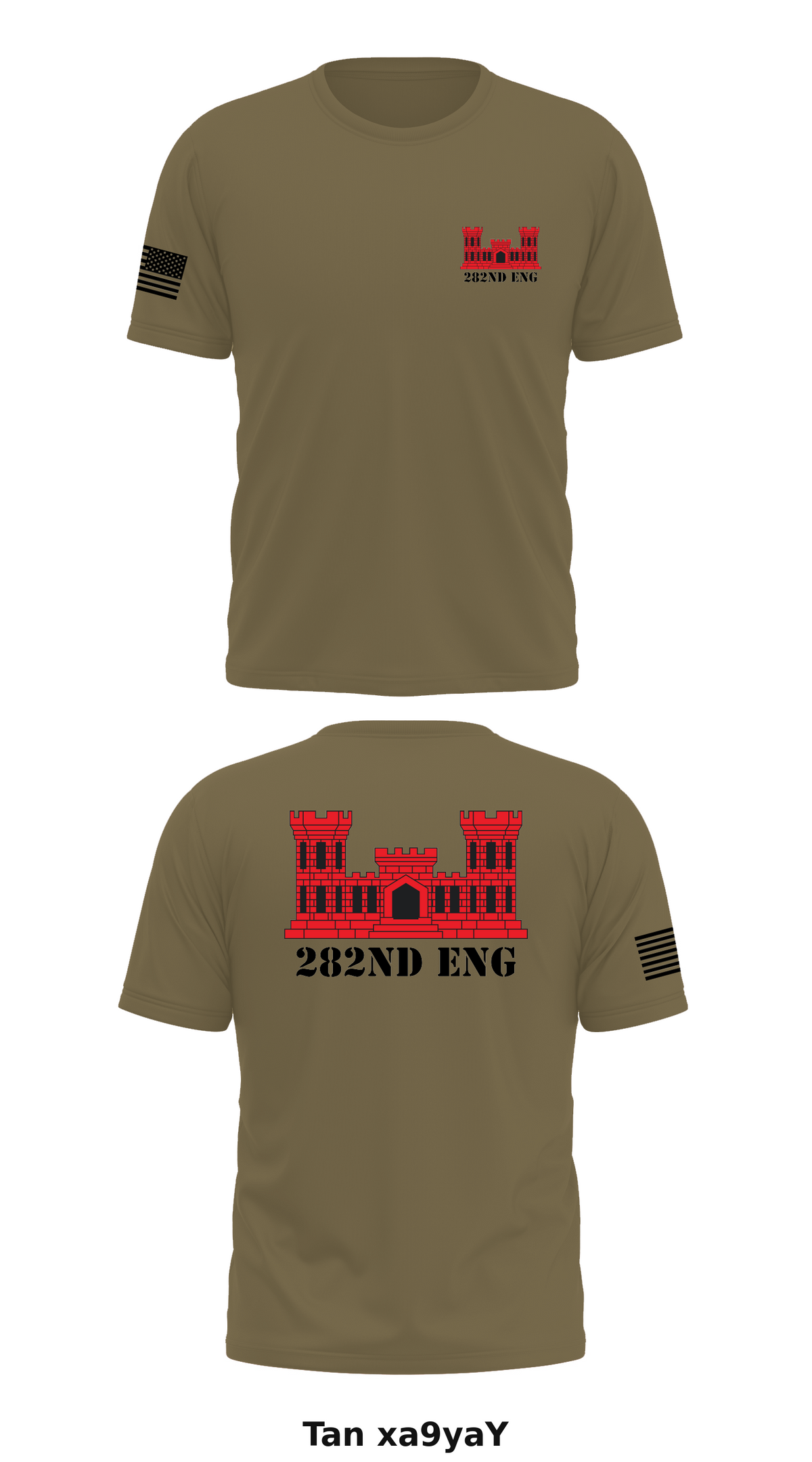 282nd ENG Store 1 Core Men's SS Performance Tee - xa9yaY