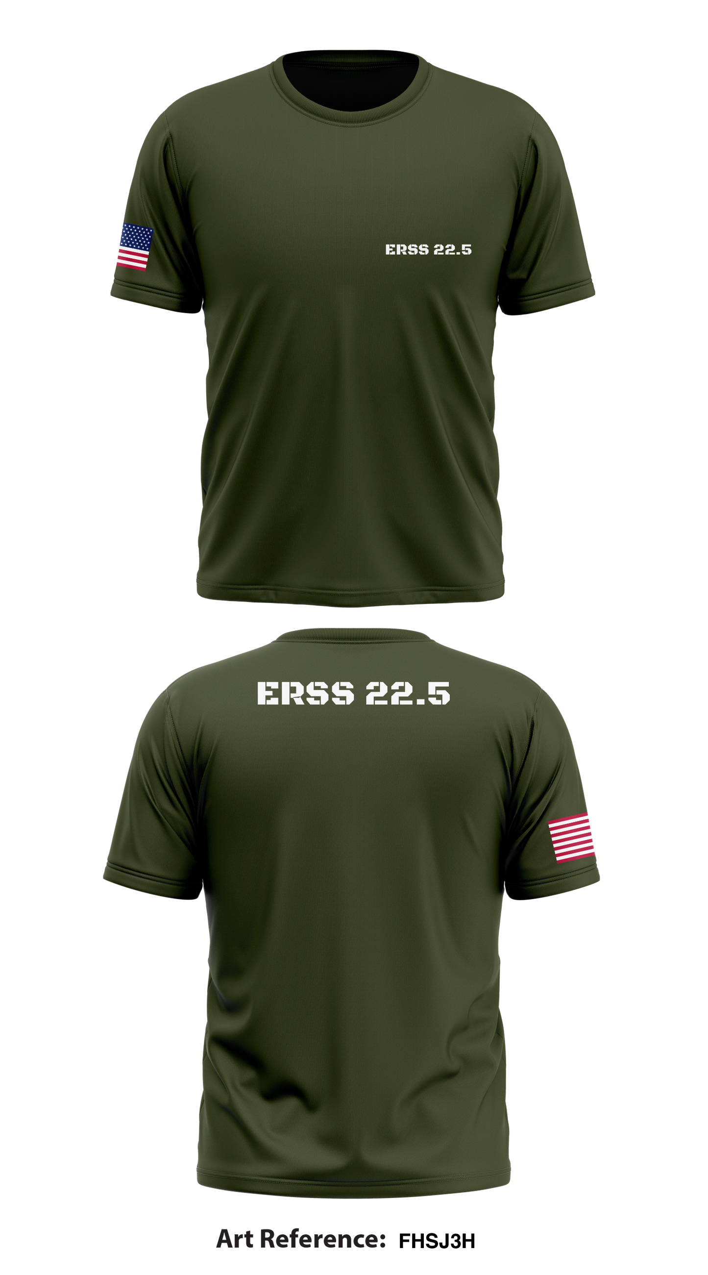ERSS 22.5 Store 1 Core Men's SS Performance Tee - fHsj3H