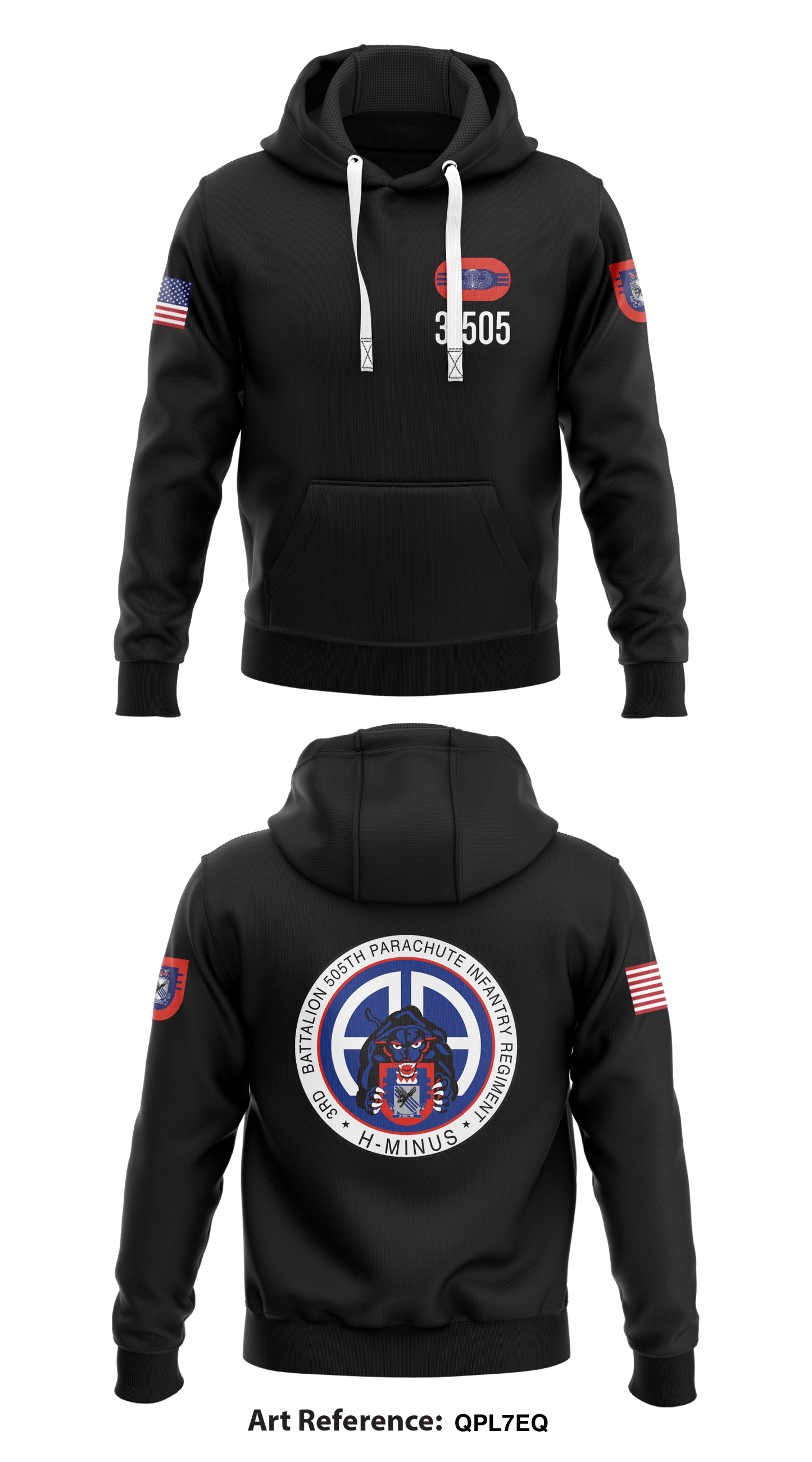 H-Minus Store 1 Core Men's Hooded Performance Sweatshirt - QpL7Eq